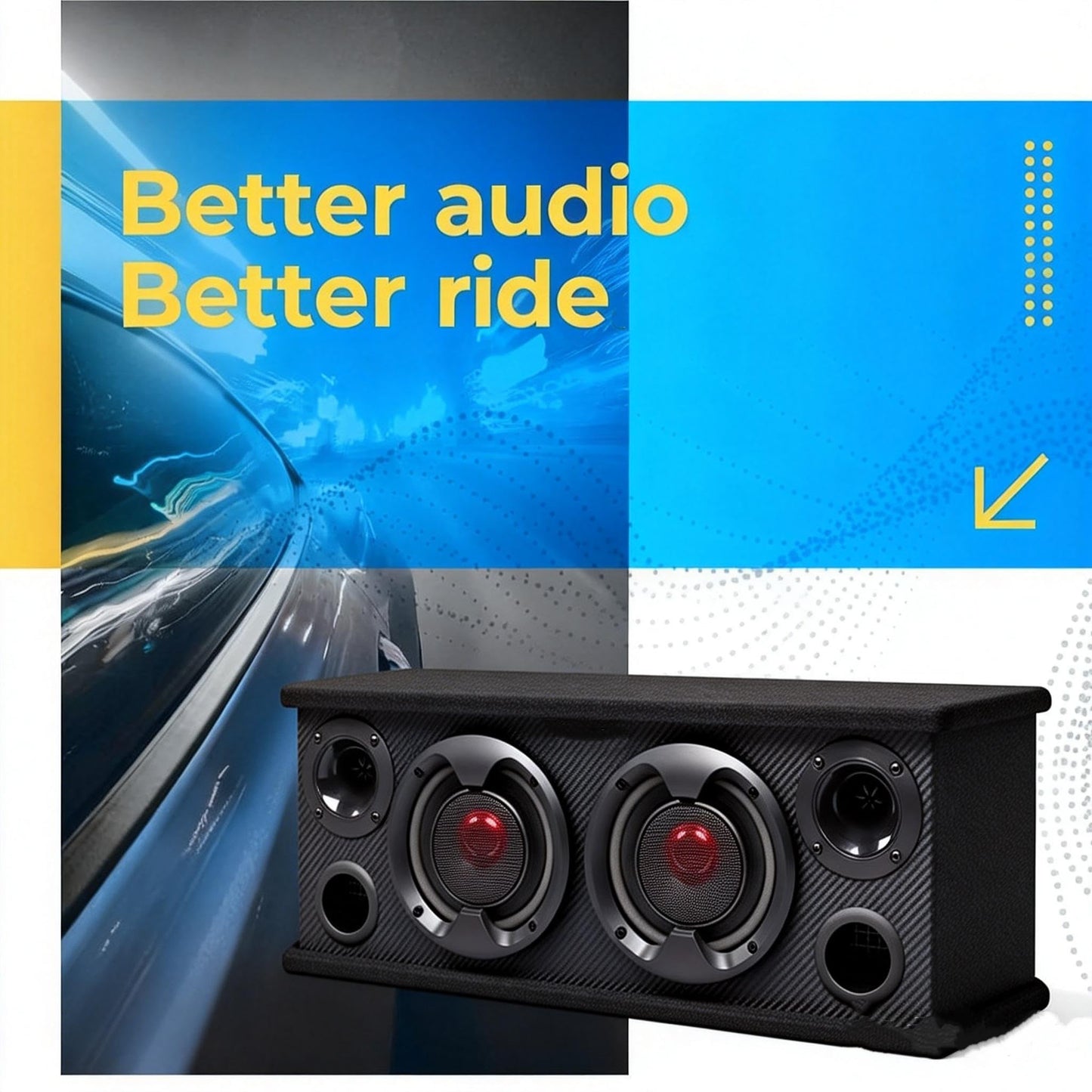 SONDPEX BB14065 Sistema de Altavoces de 2 vías de 400 W