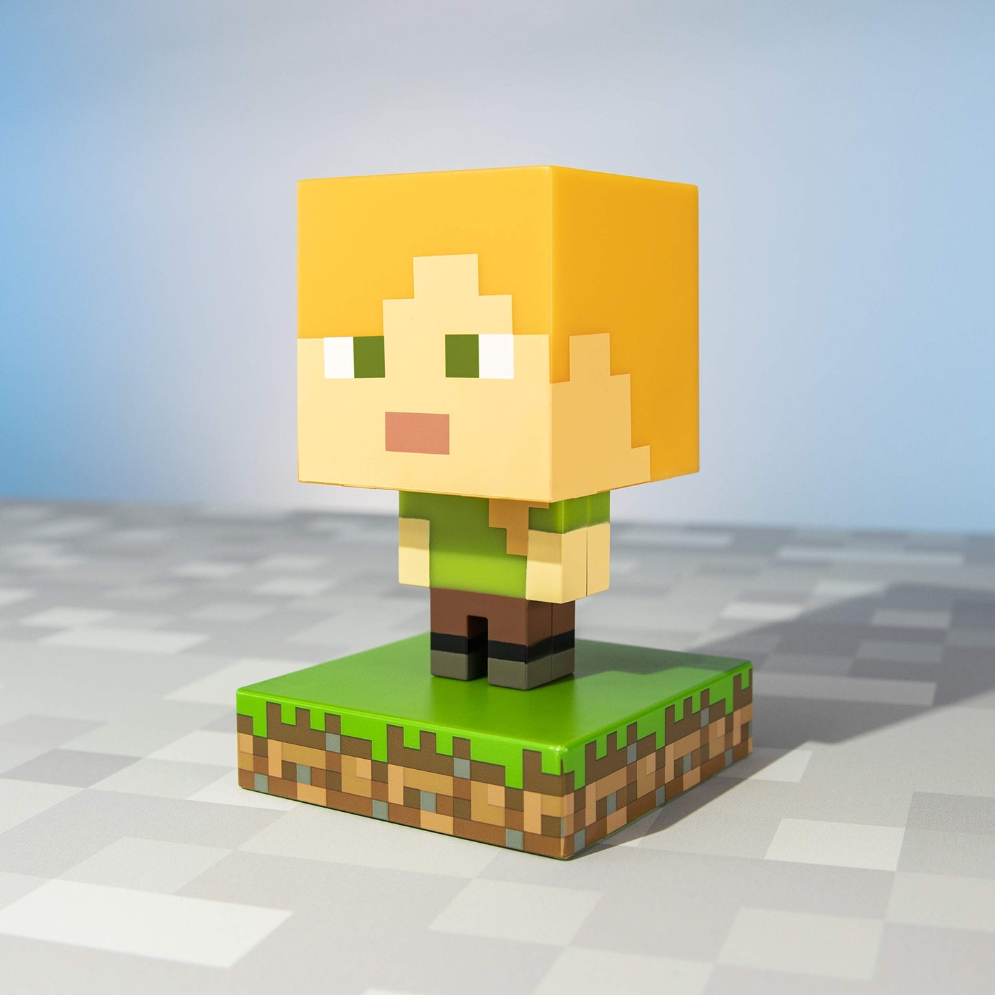 Lámpara Icono Paladone Minecraft Alex Iluminación Nocturna para Jugadores