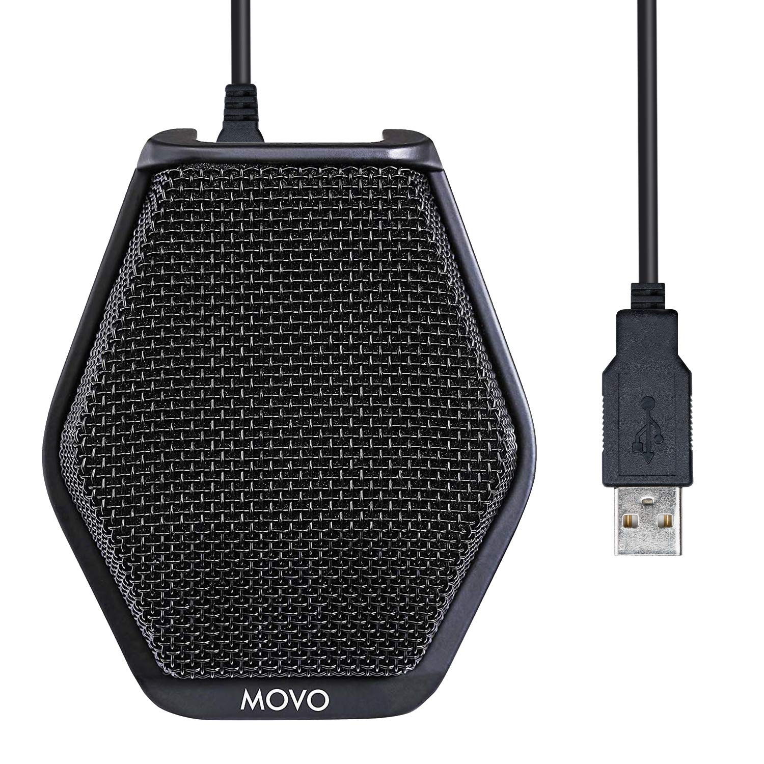 Micrófono de Conferencia USB Movo MC1000 con Rango de Captura 180° y 6m para Windows y Mac