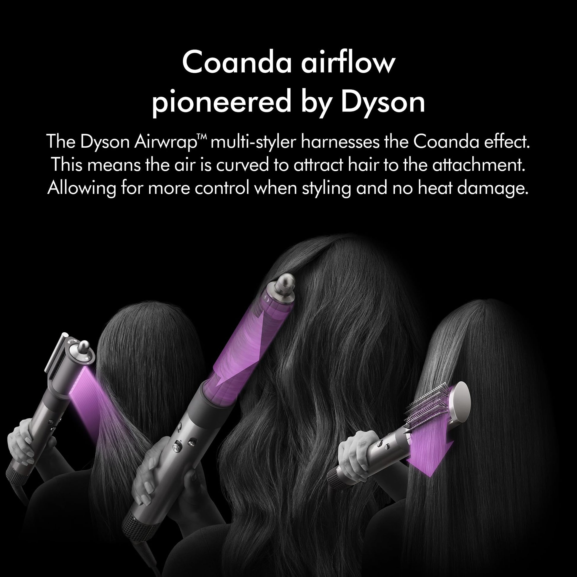 Dyson Airwrap Multiestilizador Completo Largo, Níquel/Cobre