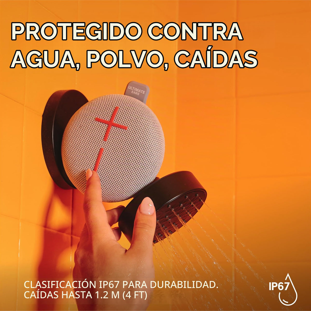Altavoz Bluetooth Ultraportátil Ultimate Ears Gris Impermeable IP67