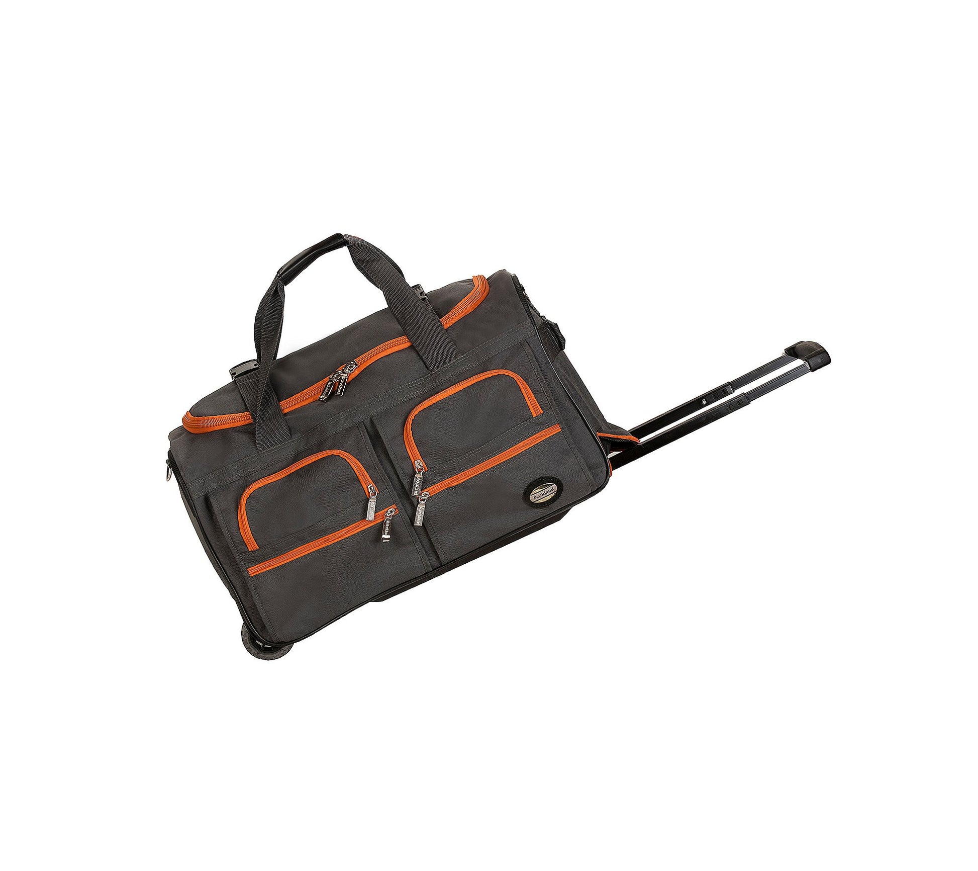 Bolsa de Lona con Ruedas Rockland Carbón Vegetal 7.62