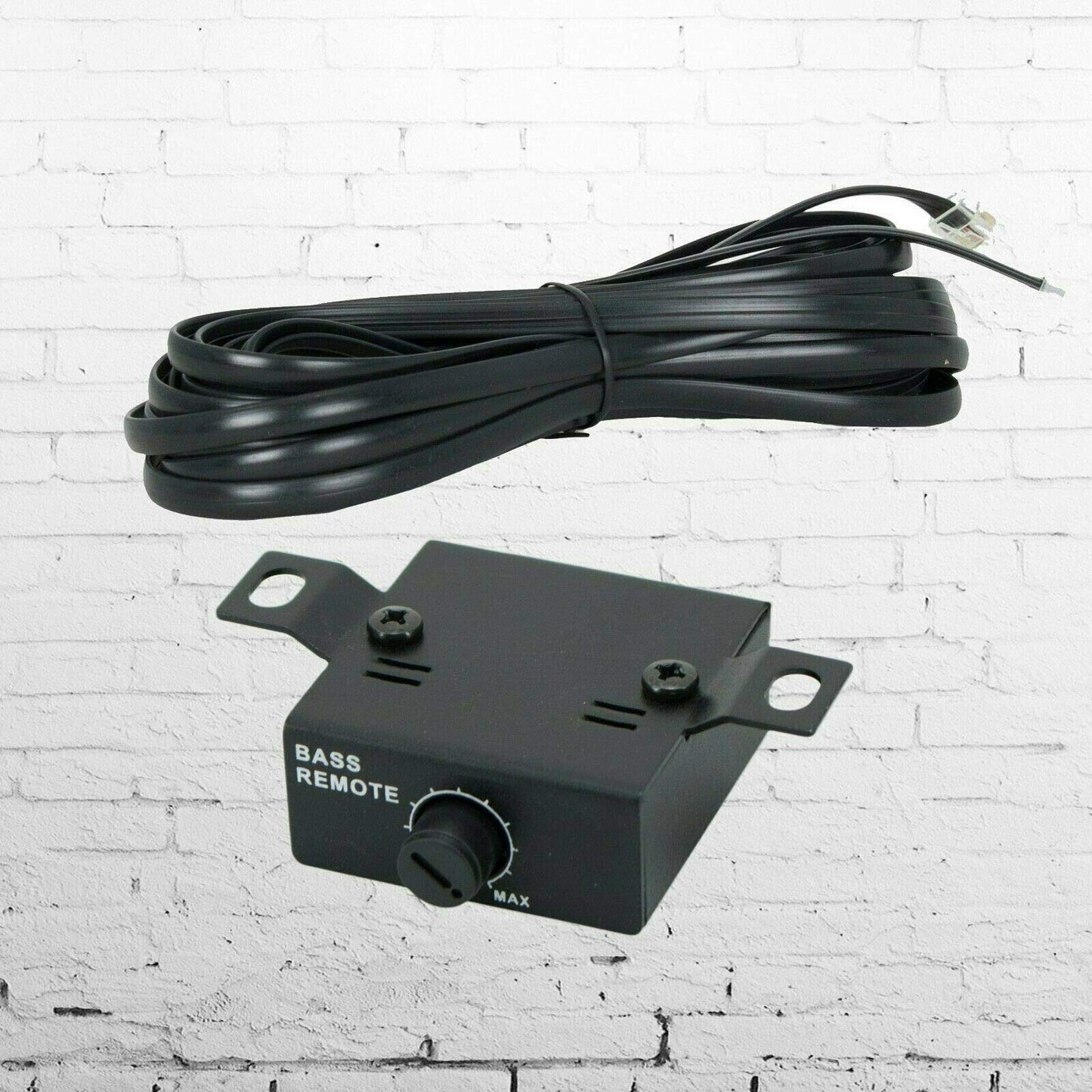 Máquina de Control de Graves Soundxtreme ST-AP5 Negro con Maximizador y Procesador de Restauración para Salpicadero