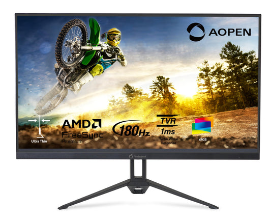 ACER Monitor Gaming Aopen KG3 23.8" FHD | Frecuencia de actualización 180Hz | Panel IPS | Tiempo de Respuesta 1ms | Tecnología AMD FreeSync Premium