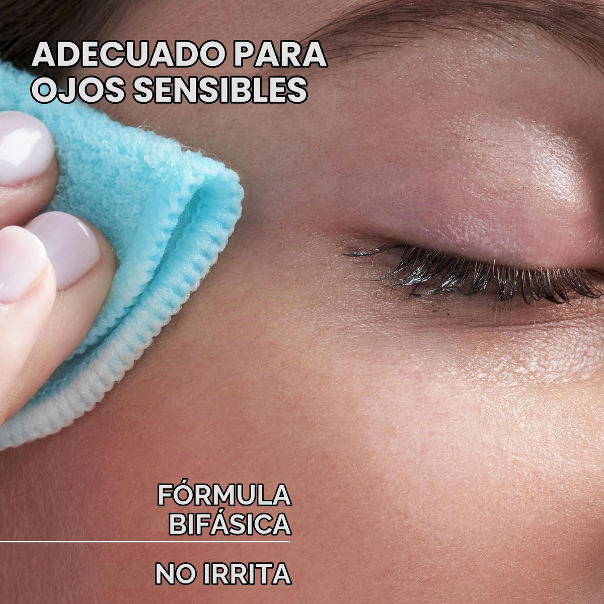Uriaage Desmaquillante de ojos waterproof con agua de aciano - Elimina suavemente el maquillaje resistente al agua dejando la piel suave y no pegajosa I Sin parabenos y sin perfumeI Testado oftalmológicamente
