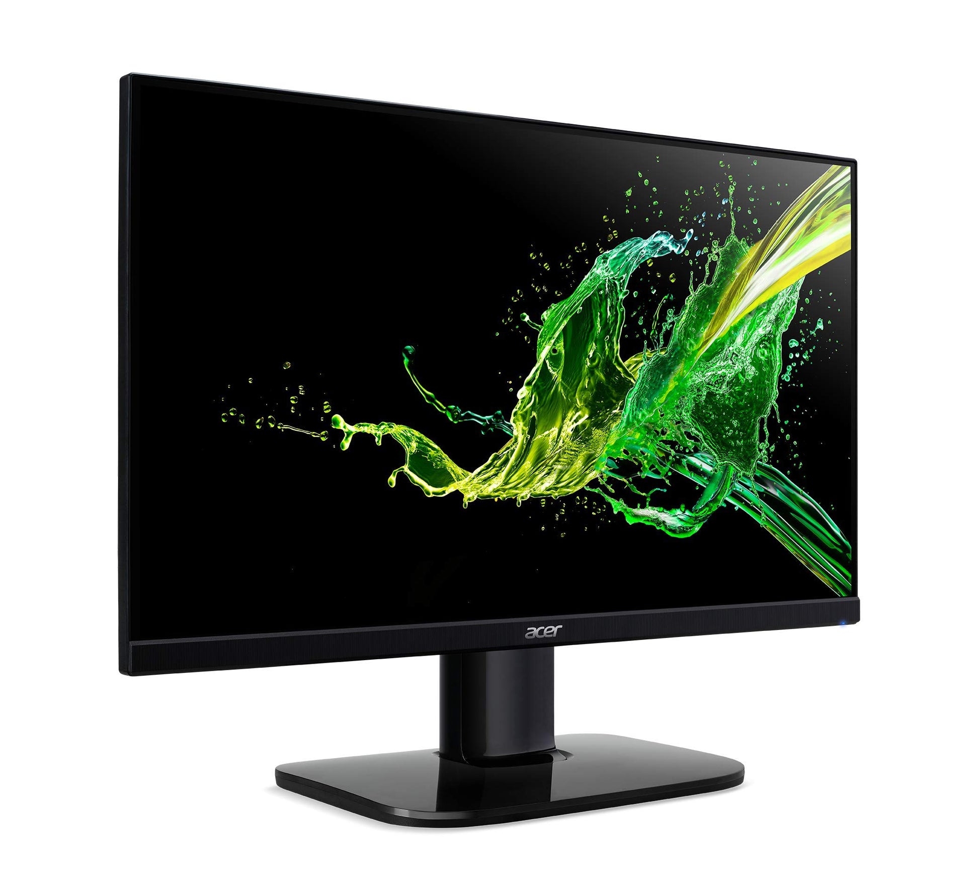 acer KC242Y Hbi Monitor de Oficina para Juegos de 23.8" Full HD (1920 x 1080) de Marco Cero | Tecnología AMD FreeSync | 100Hz | 1ms (VRB) | Luz Azul Baja | Inclinación | Puertos HDMI y VGA, Negro