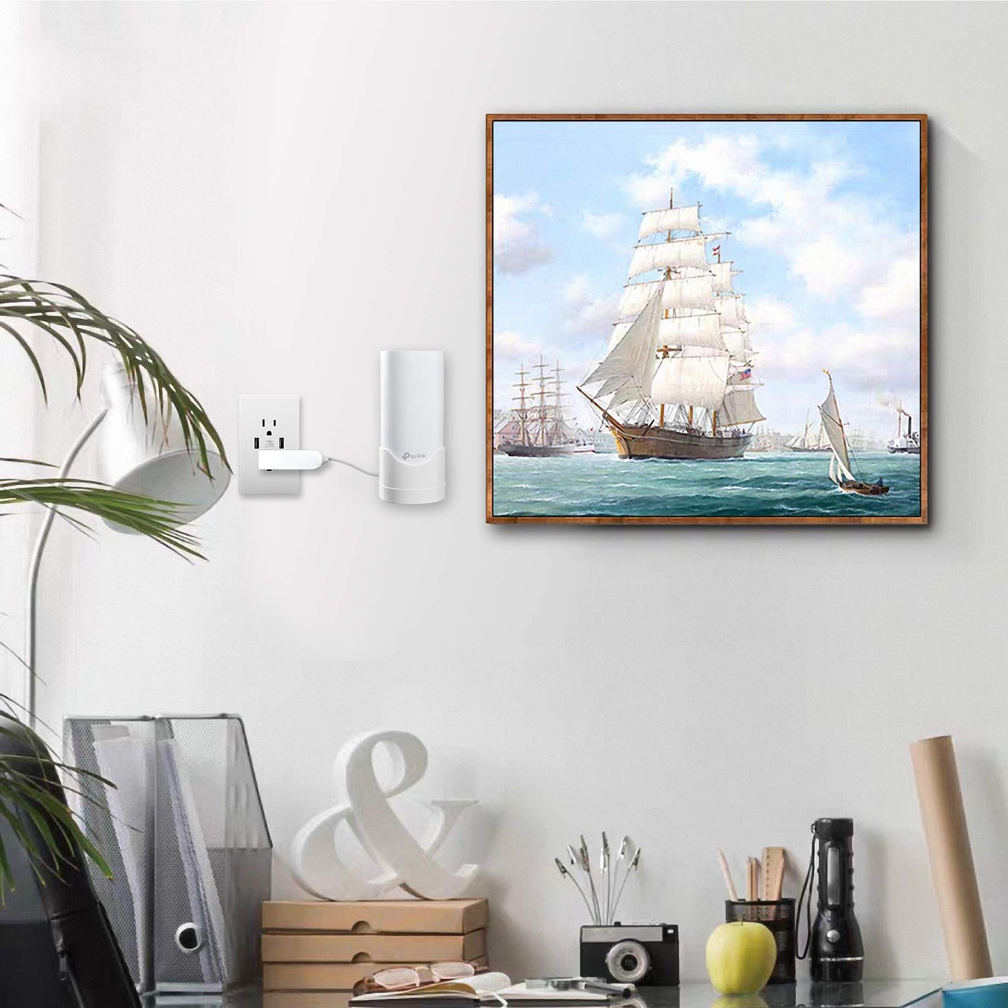 Soporte de Pared TP-Link Deco S4 M4 P9 WiFi Malla Paquete de 3