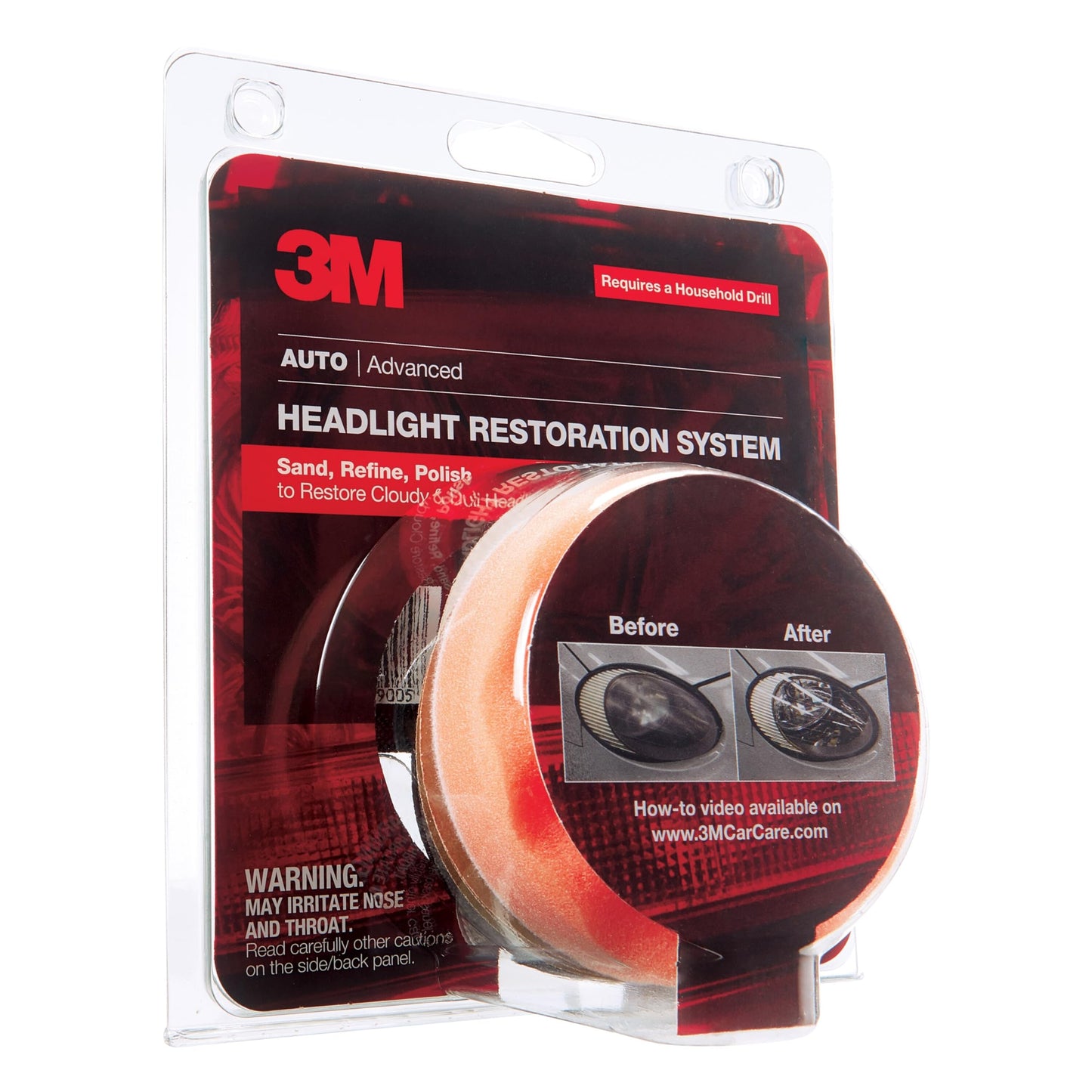 Kit Restaurador de Faros 3M Auto Advanced 14pz