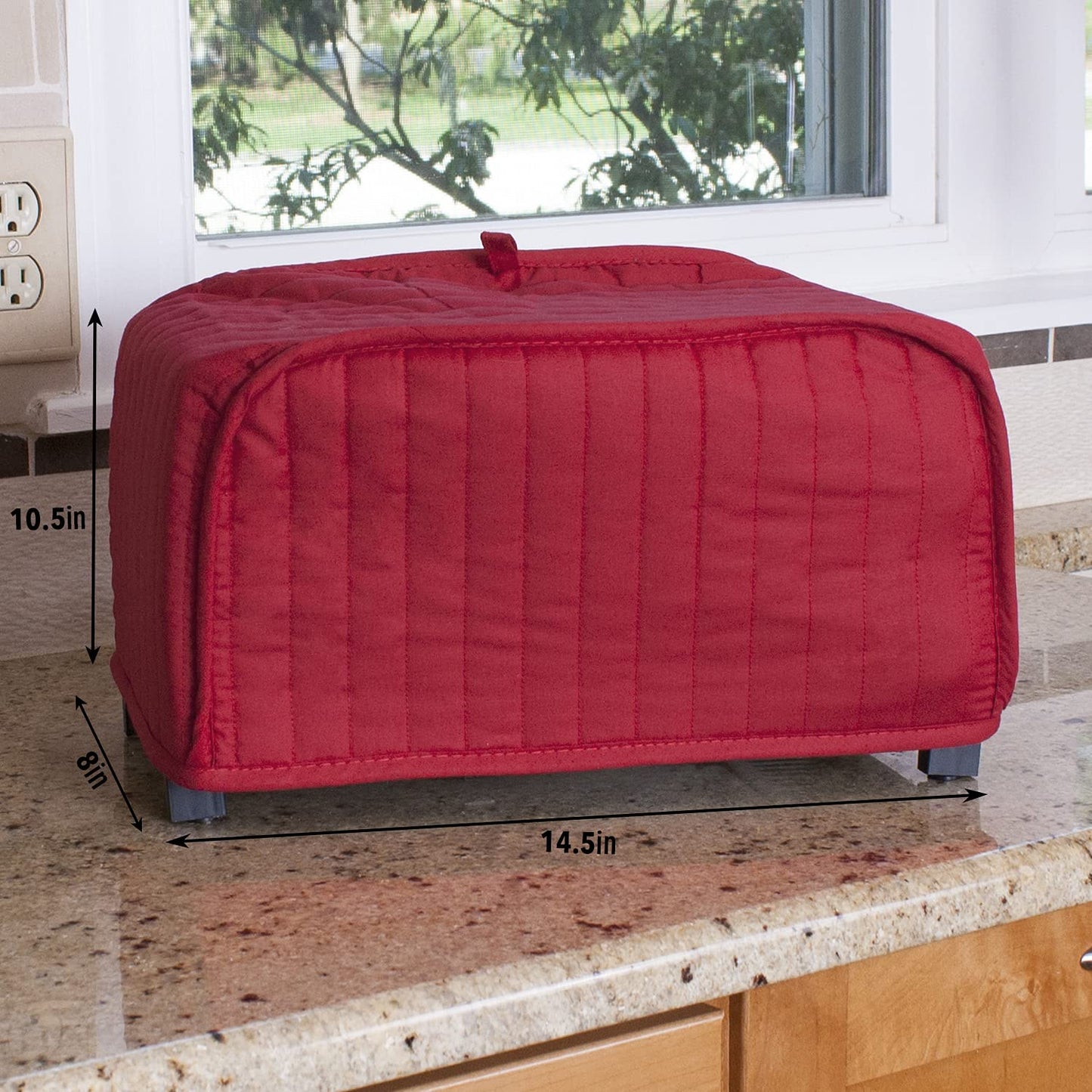 Ritz Protector Acolchado para licuadora, Horno Tostador/Cobertor de asador, Paprika, 1