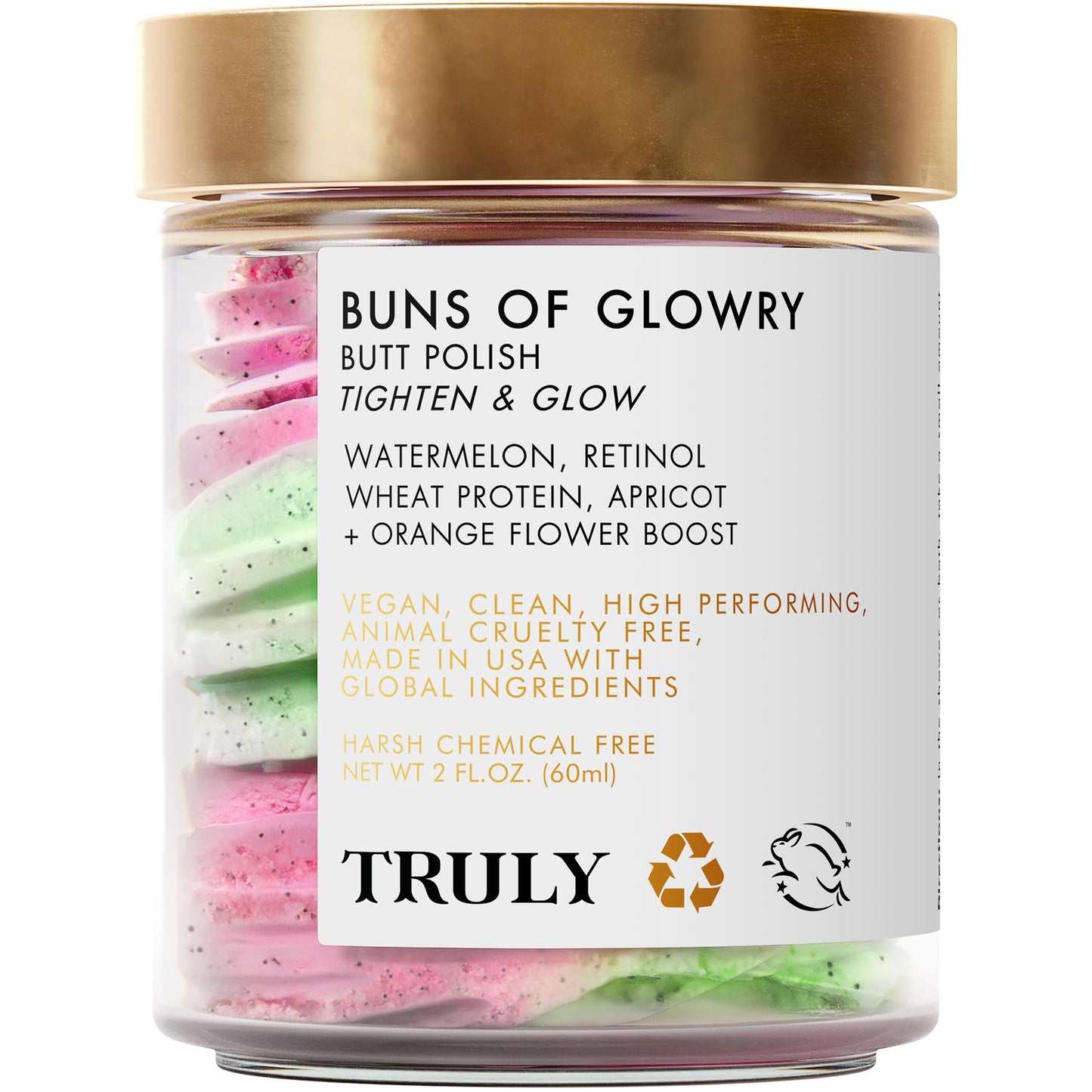 Exfoliante Corporal Truly Beauty Buns of Glowry Iluminador para Mujer