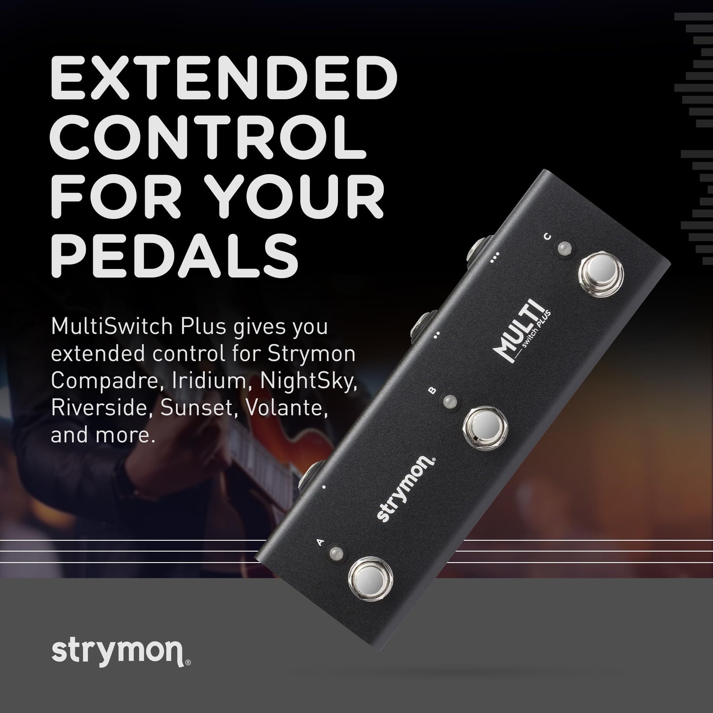 Pedal de Efecto Strymon MultiSwitch Plus