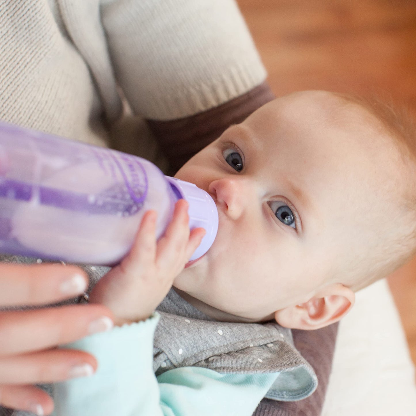 Dr. Brown's Options+ Baby Bottles, 8 Ounce, Purple, 3 Count