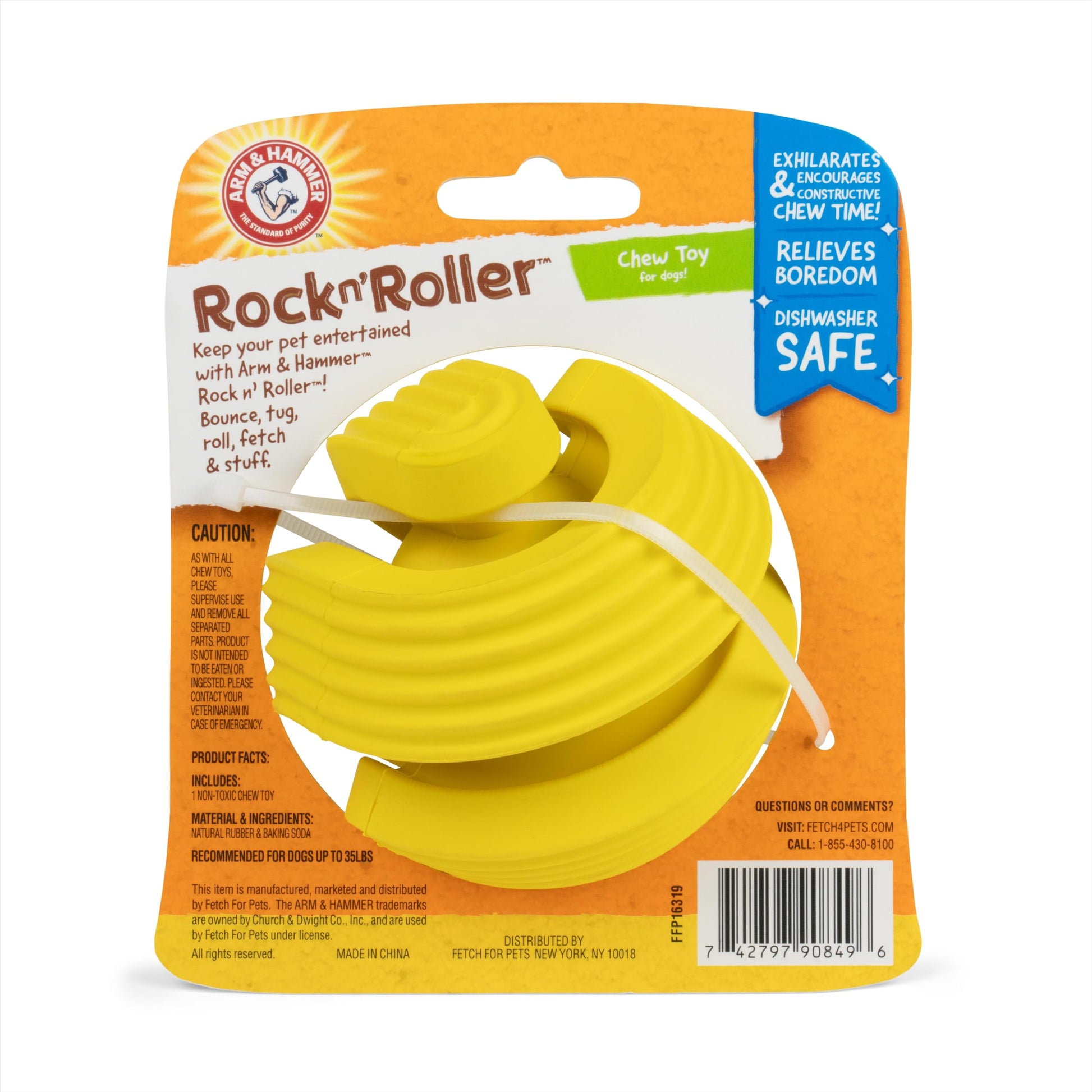 Arm & Hammer, Juguete para Perro Limpia Dientes Reduce Sarro
