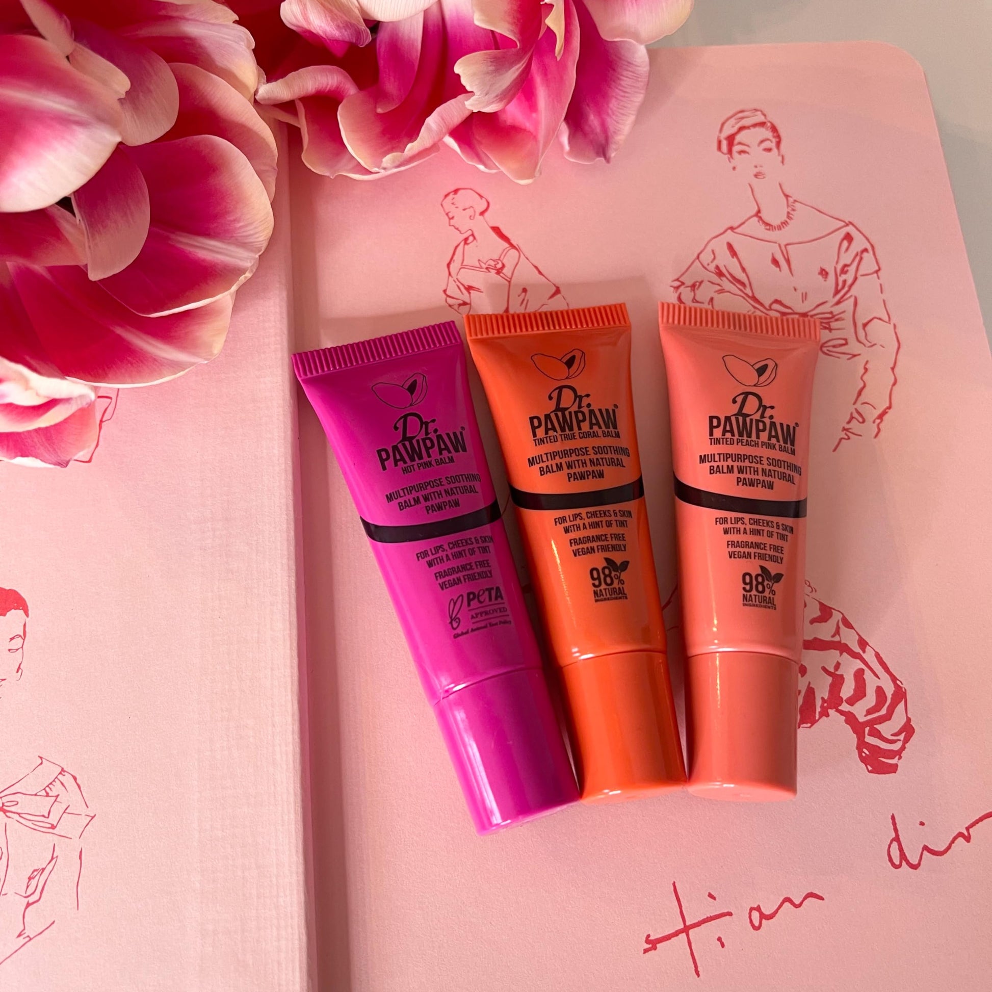 Dr Pawpaw Balm 10ml (Pink)