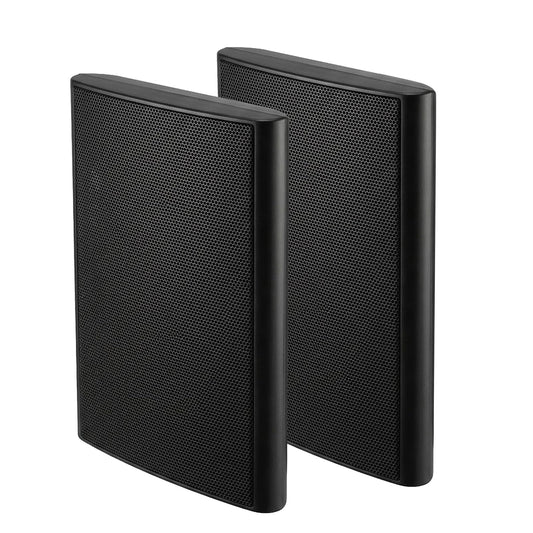 Altavoces de Montaje en Pared STUDIOFINIX Negros Ultra Delgados para Cine en Casa
