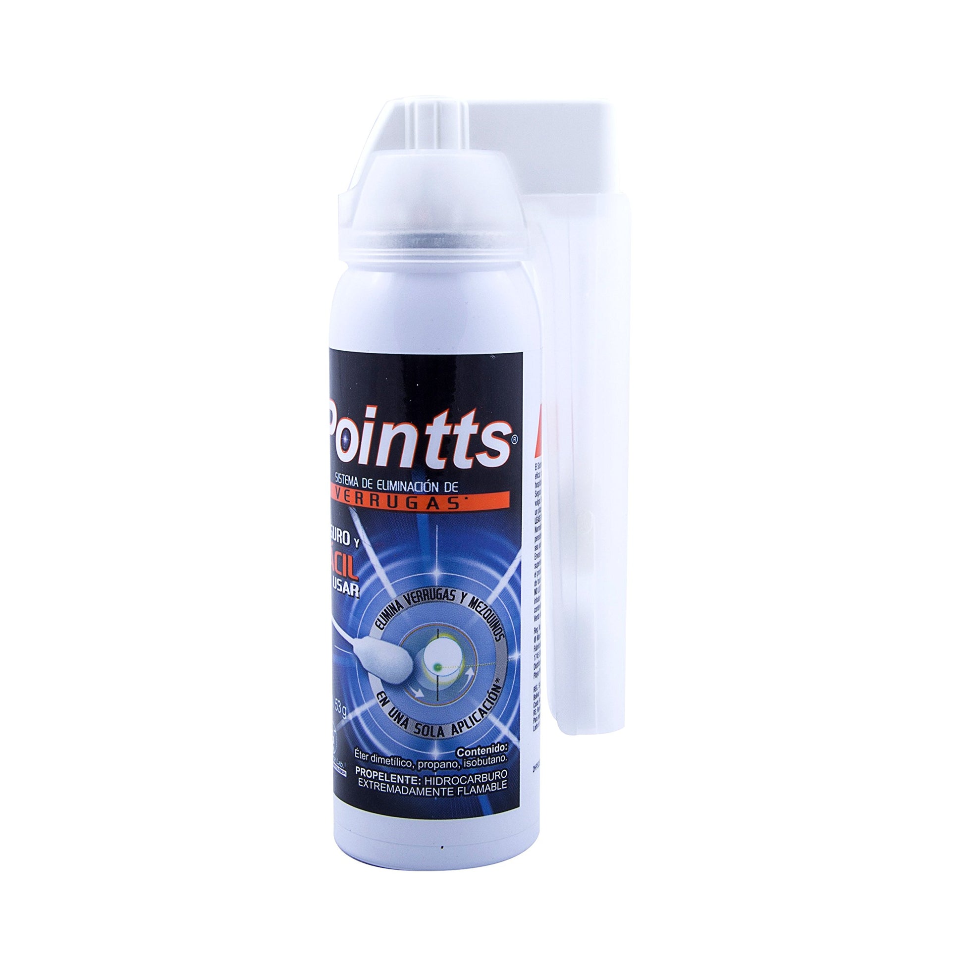 POINTTS Sistema de eliminación de verrugas Spray 80ml.