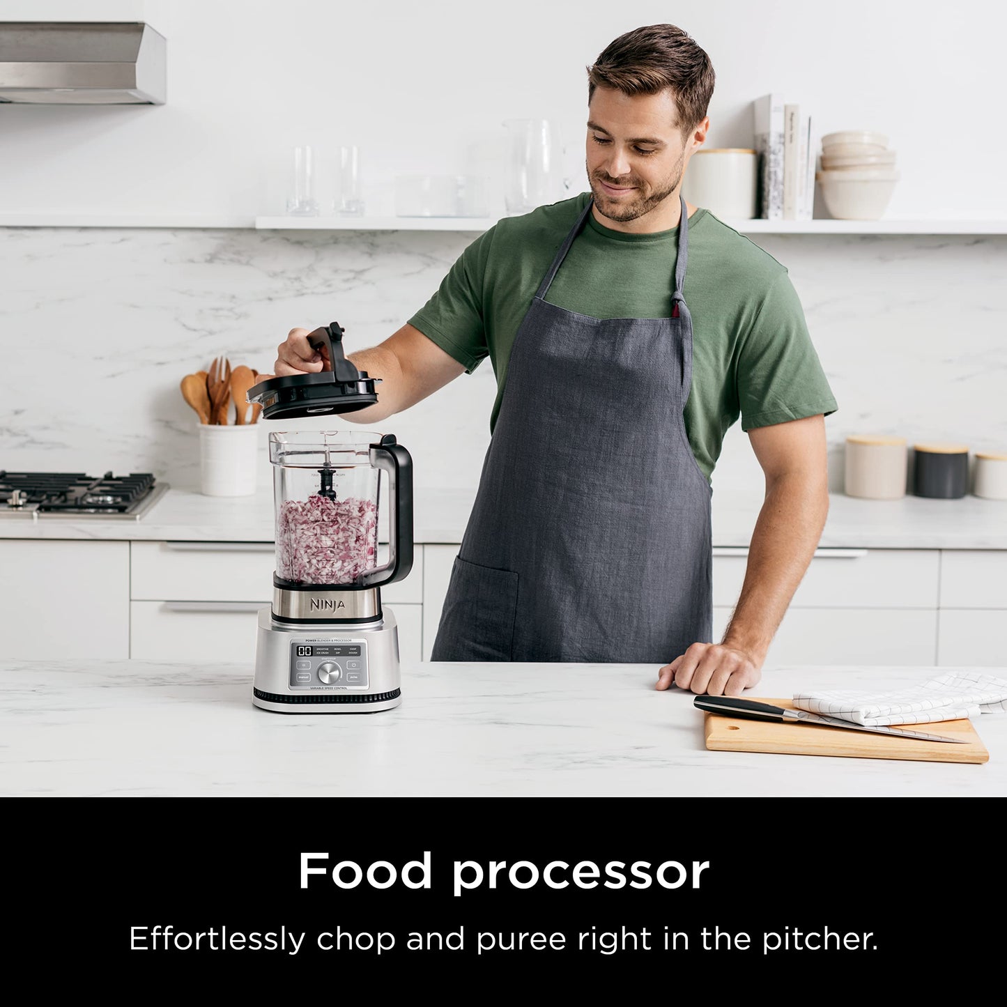 Licuadora y Procesador de Alimentos Ninja smartTORQUE Foodi SS201