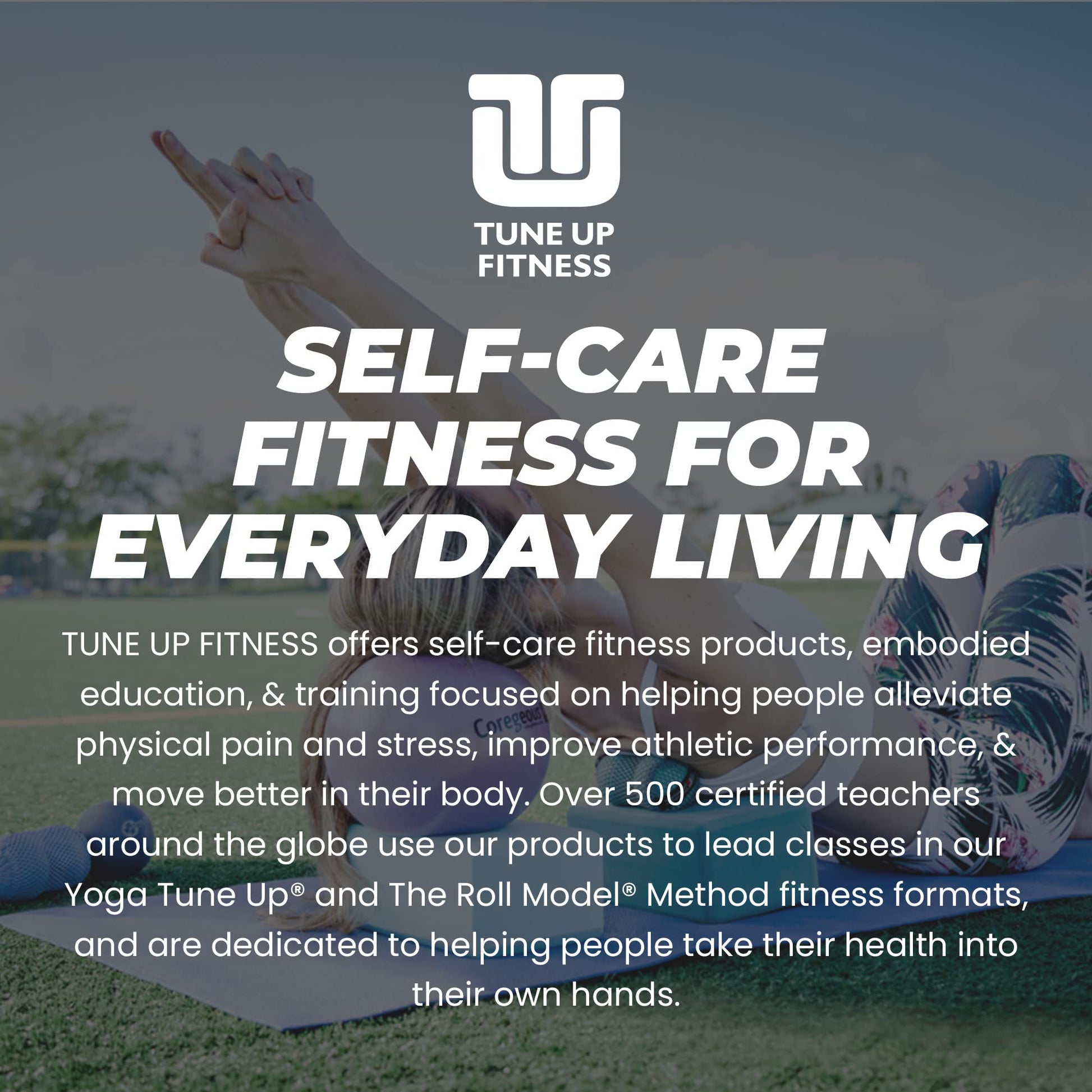 Pelota de Terapia Tune Up Fitness Graphite Coregeous para Masaje Abdominal y Liberación Miofascial
