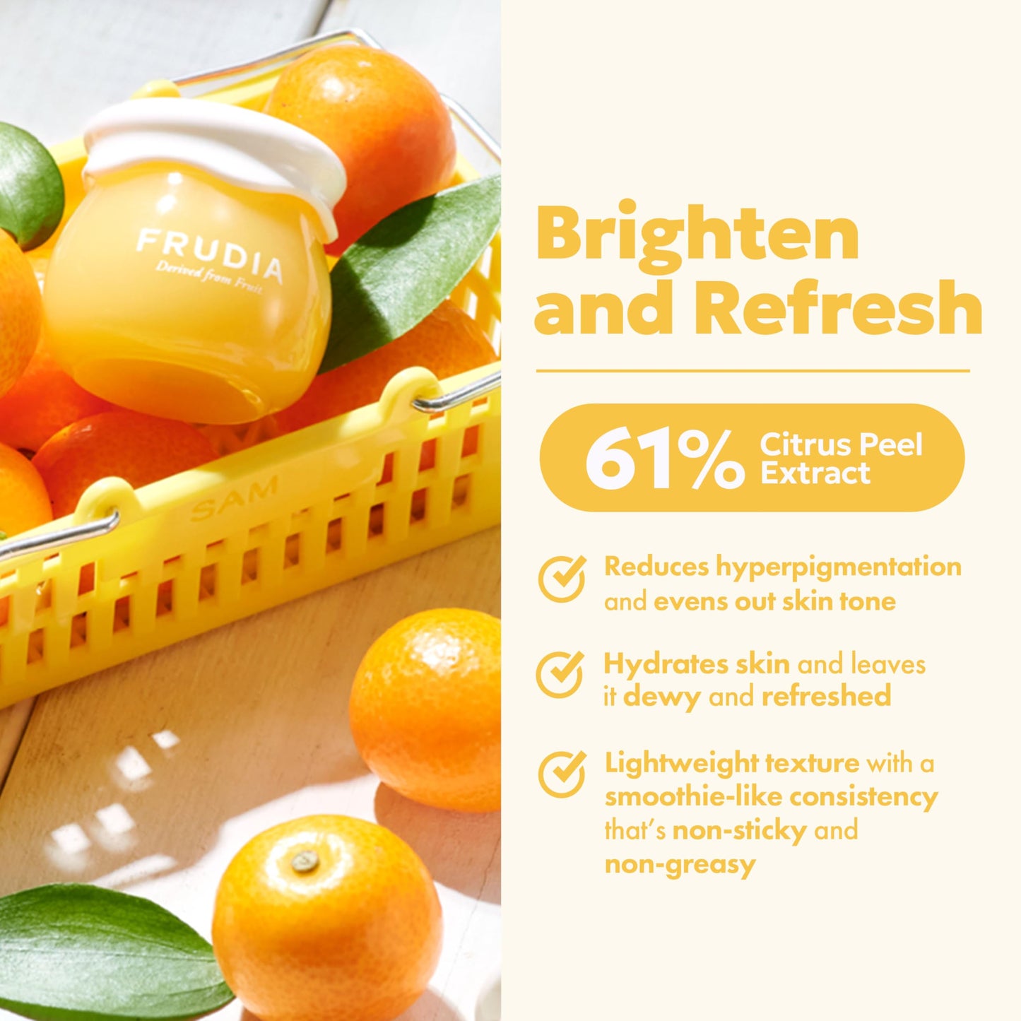 Frudia Vitamin Booster Citrus Brightening Cream 55g