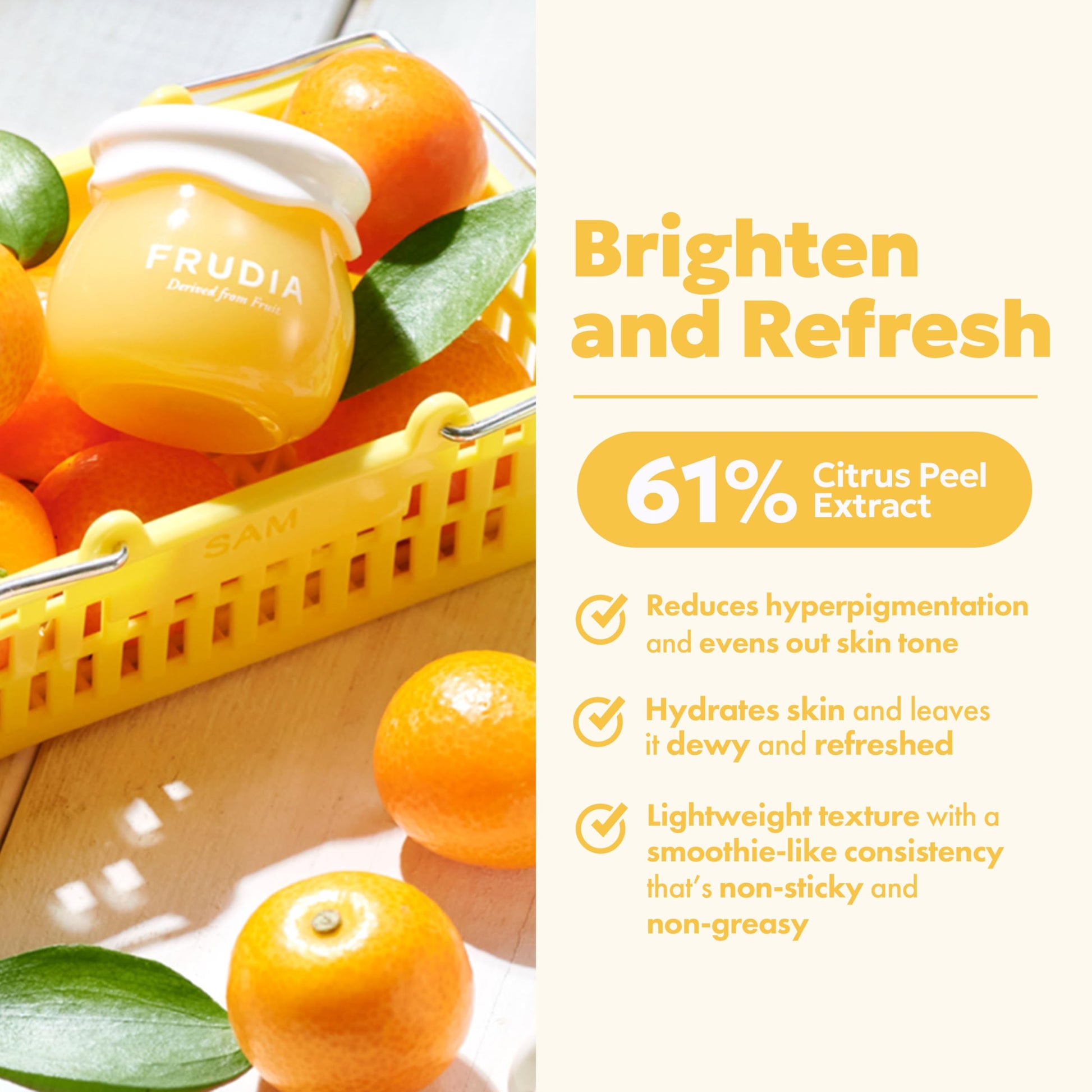Frudia Vitamin Booster Citrus Brightening Cream 55g