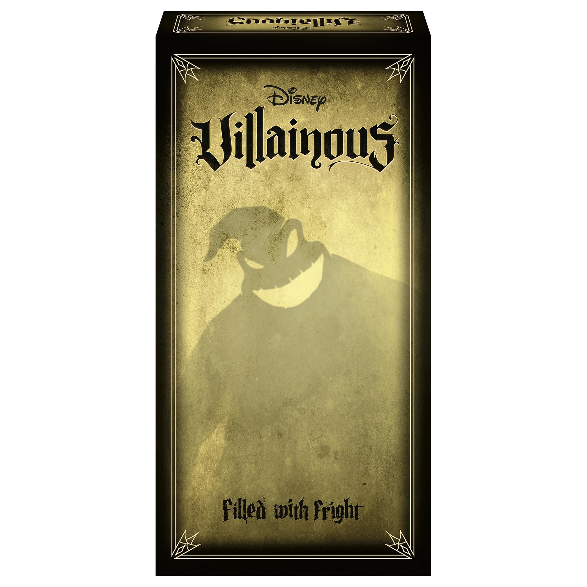 Ravensburger Disney Villainous: Lleno de susto, Juego de Mesa de Estrategia para Mayores de 10 años | Línea galardonada | con Oogie Boogie