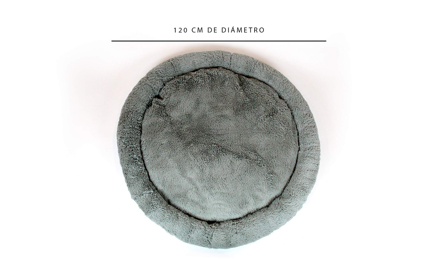 Cama para Perro Hills Gris Tipo Dona Anti Estrés XX-Large