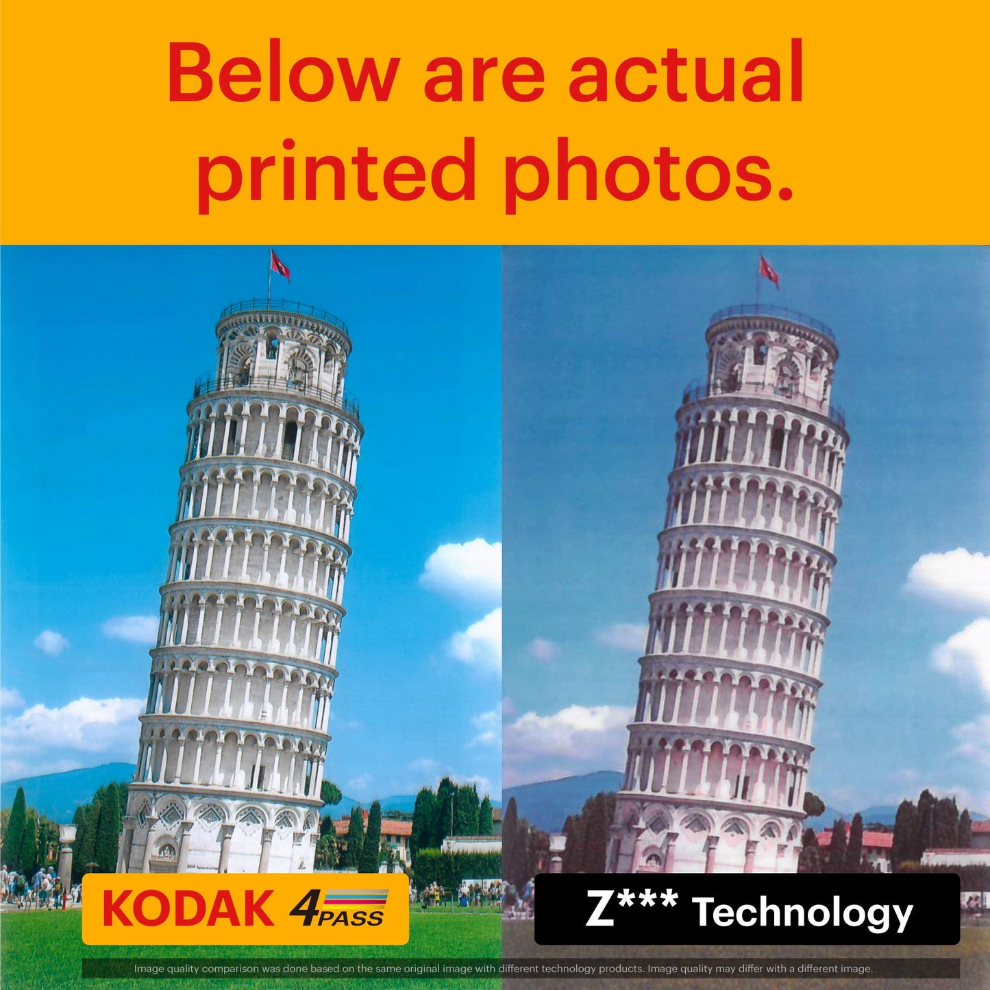 Kodak Mini 2 Plus Impresora Fotográfica Inalámbrica Portátil,Tecnología 4Pass y Proceso de Laminación, Calidad Premium – Amarillo