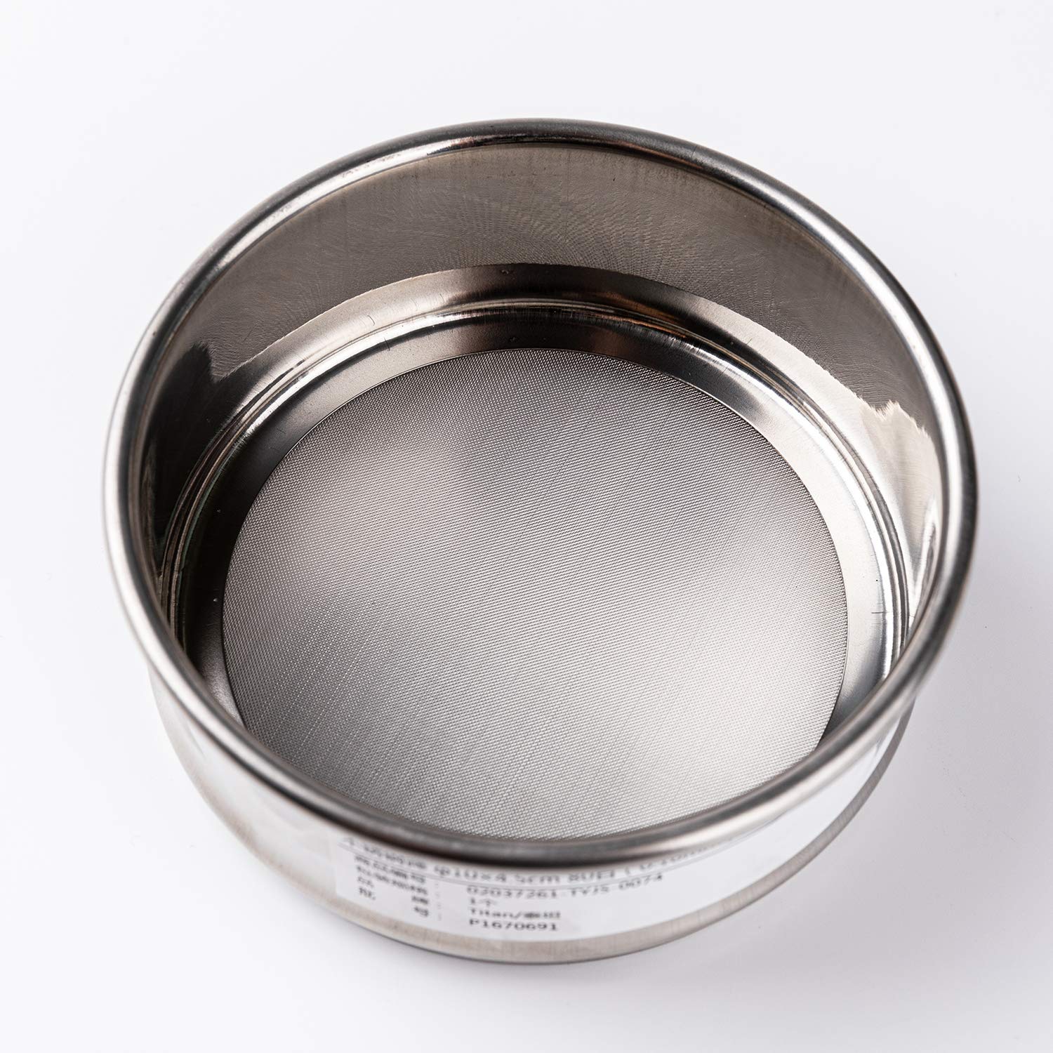 Tamiz de Laboratorio Adamas-Beta Acero Inoxidable 24 Mesh 10×4.5 cm