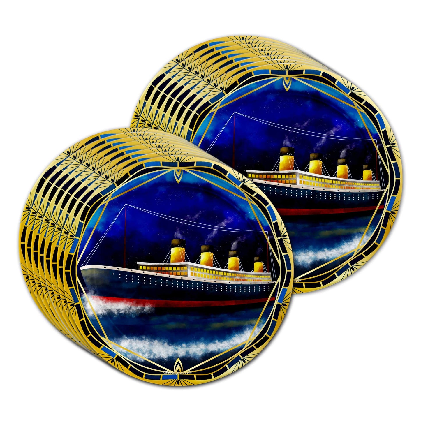 Juego de Suministros Titanic para Fiesta de Cumpleaños Vajilla para 16