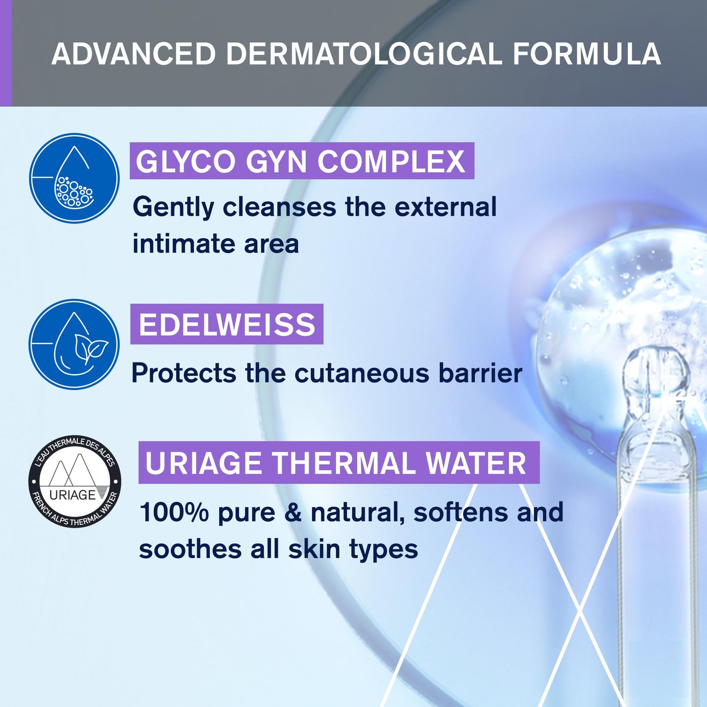 Gel Íntimo Refrescante Uriage 17 Onzas Líquidas