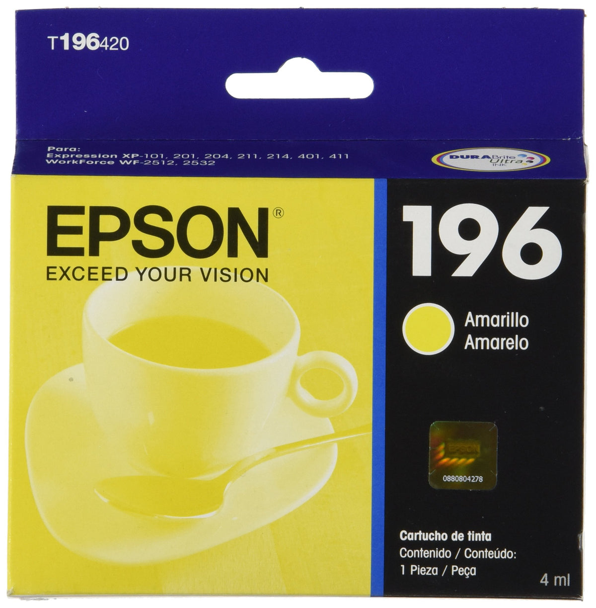 Cartucho de Tinta Epson Amarillo Expression y Workforce