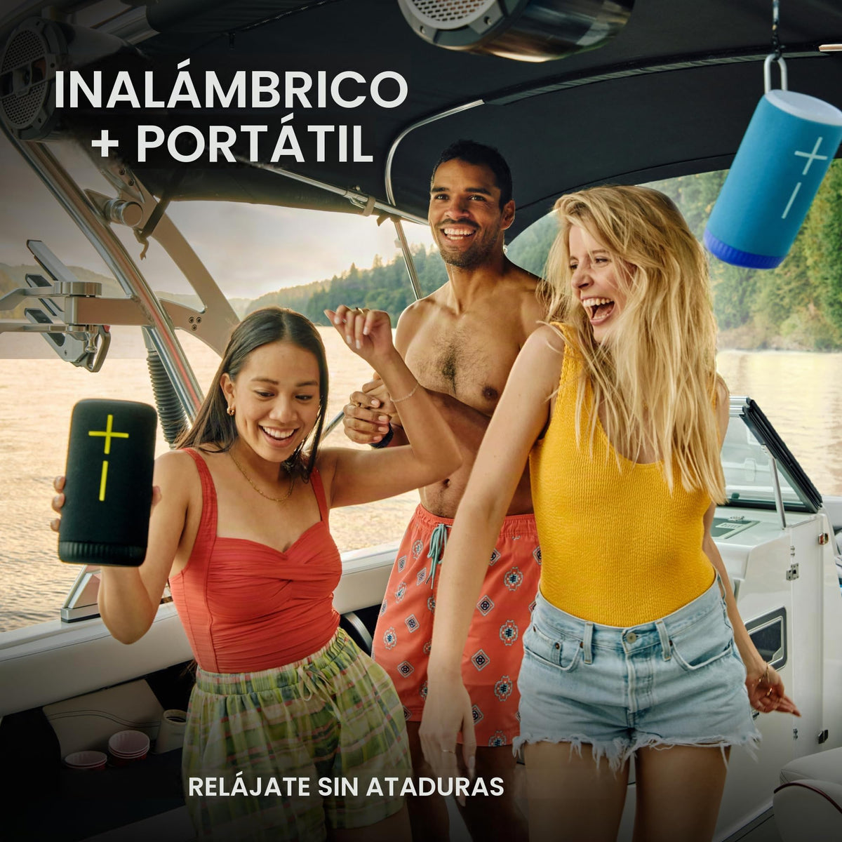 Altavoz Portátil Bluetooth Ultimate Ears Negro Carbón con Sonido 360 Grados y Batería 20 Horas