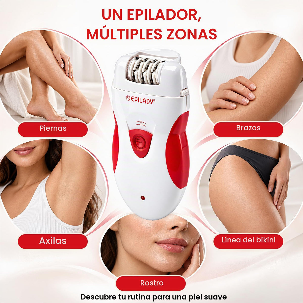 Epilady EP-810-33A Legend 4 Full-Size Rechargeable Epilator