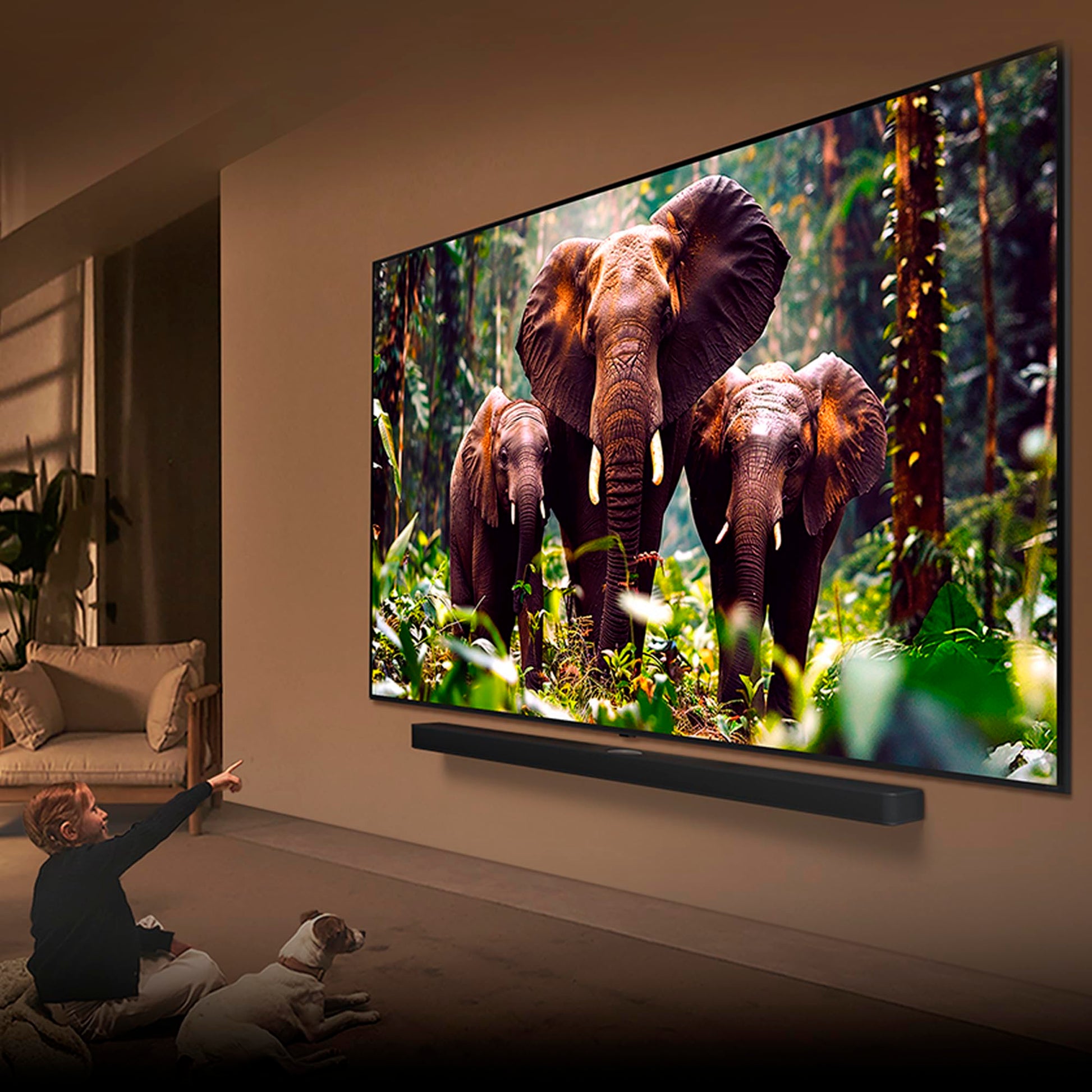 LG Pantalla 65 Pulgadas QNED EVO AI QNED85 4K Smart TV 2025