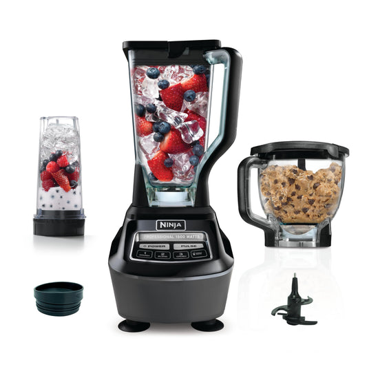 Sistema de Cocina 3 en 1 Ninja Licuadora XL y Personal más Procesador