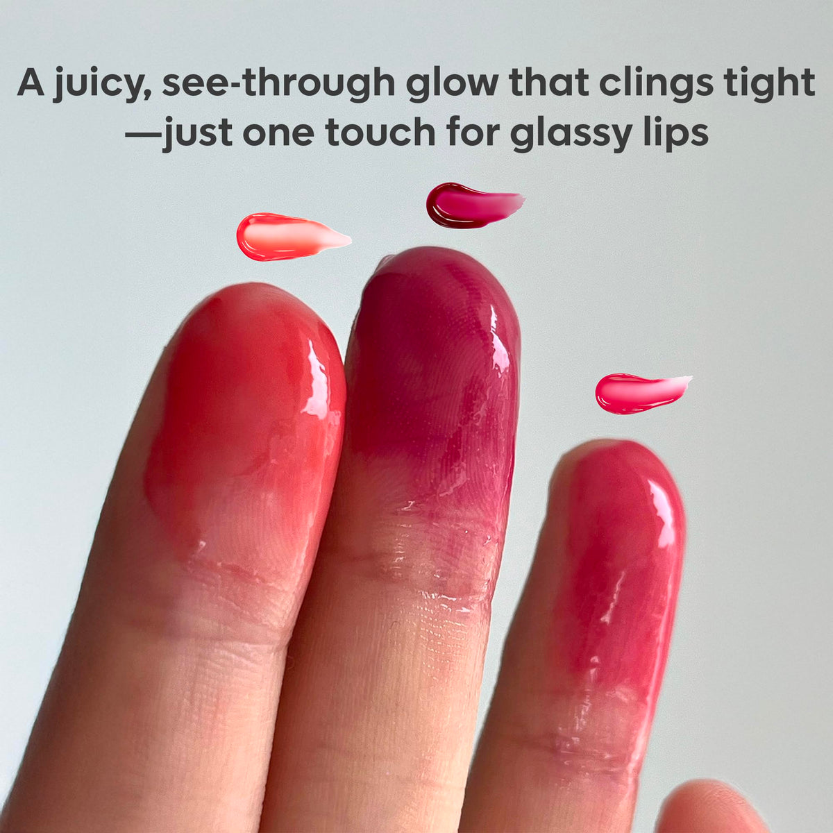 COLORGRAM TINTIN DORY LIP JAM 06 CHERRY JAM | Pudding Pot Lip Blush | Tinted Lip Jam, Hydrating & Plumping Lip Gloss with Lightweight, Non-Sticky Formula | Clear Radiance & Semi-Transparent Color