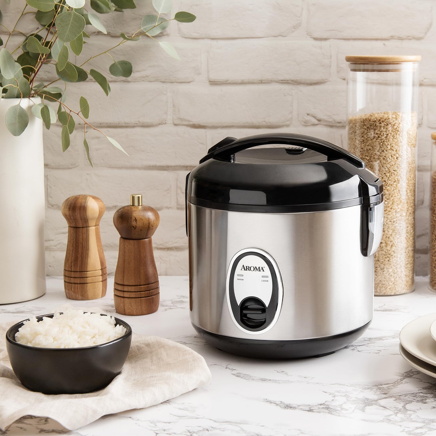 Aroma ARC-914SB Arrocera de 8 tazas (cocida)