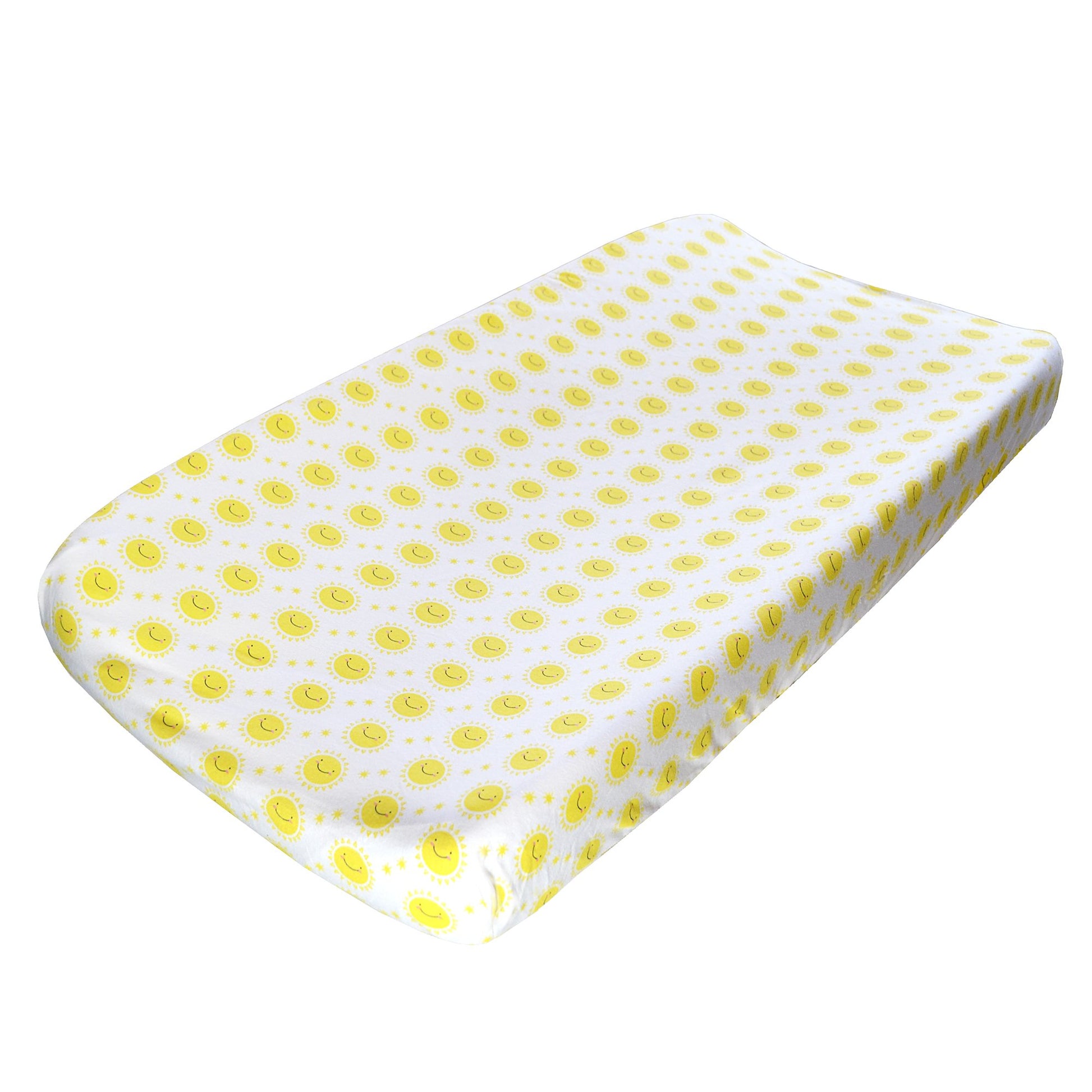 Hello Spud - Funda para cambiador de color amarillo, de algodón orgánico, súper suave