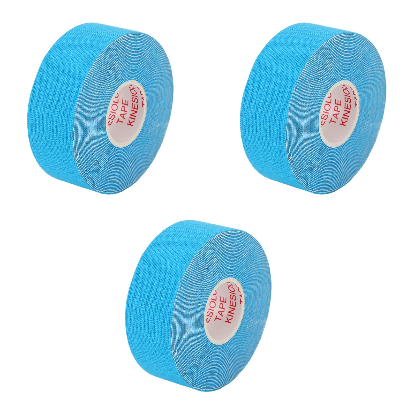 Rollo de Cinta para la Cara,ANGGREK 3 Rollos de Cinta para la Cara Tira para Eliminar Arrugas Faciales Cinta en Forma de V Fácil de Cortar Parche de Elevación en Forma de V para(Azul claro)