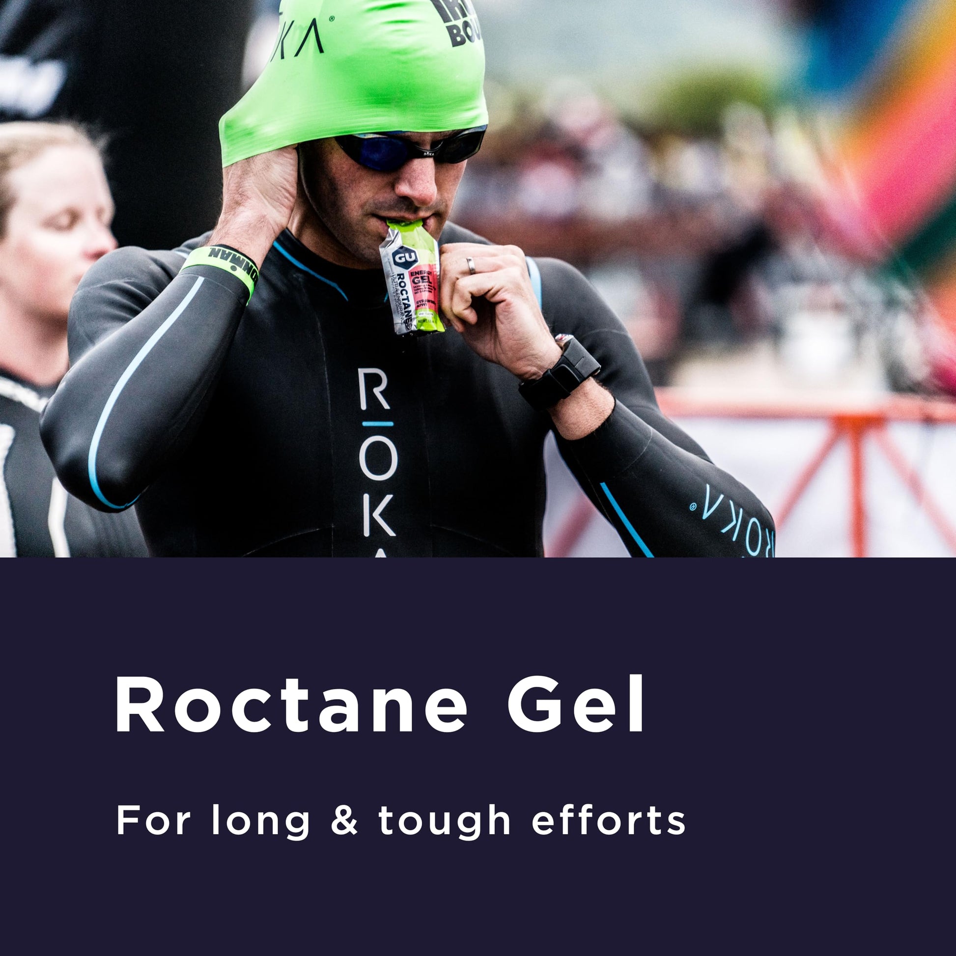 GU Roctane Ultra Endurance, Gel Energetico, Fresa - Kiwi, 24 Piezas