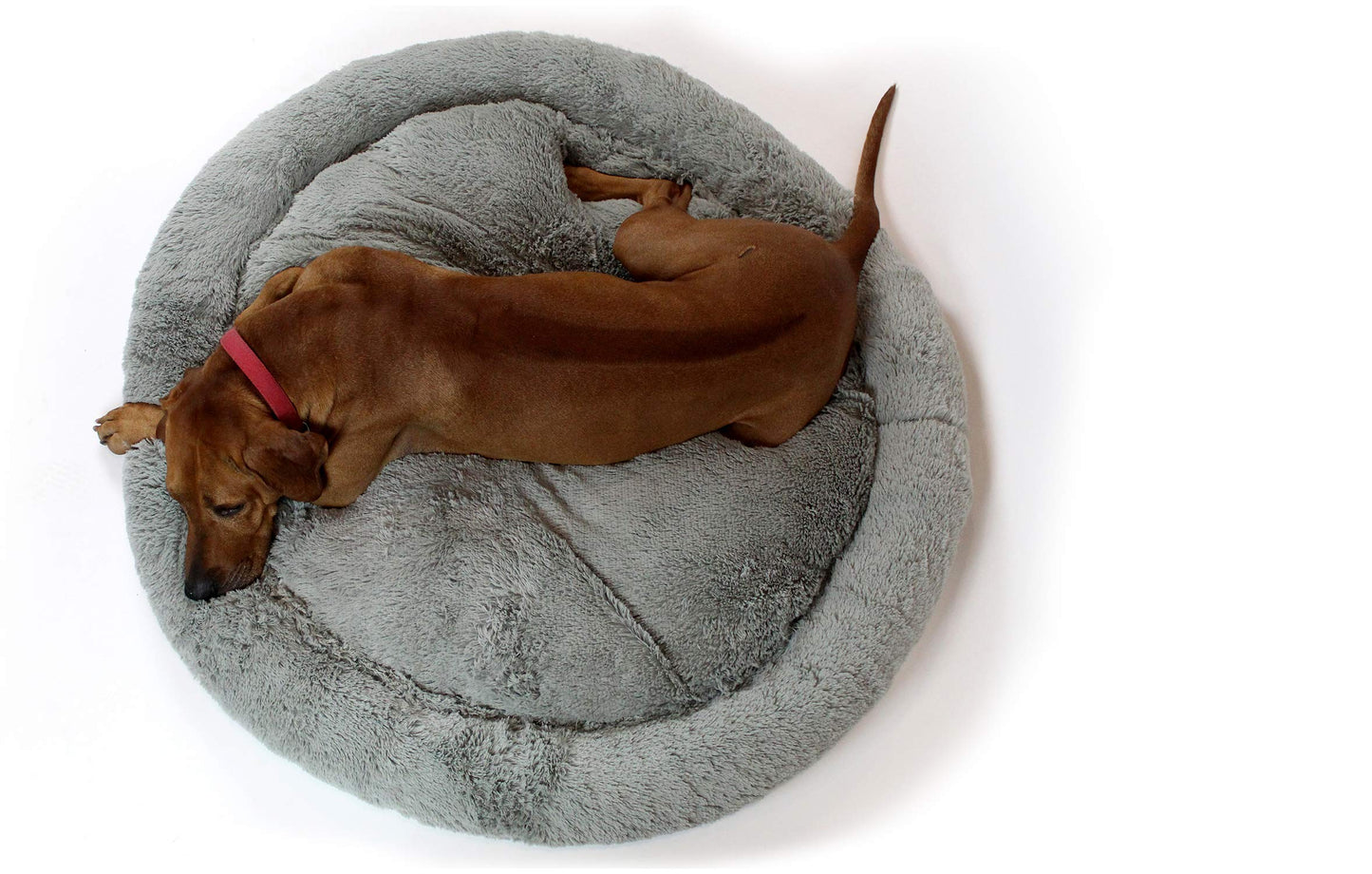 Cama para Perro Hills Gris Tipo Dona Anti Estrés XX-Large