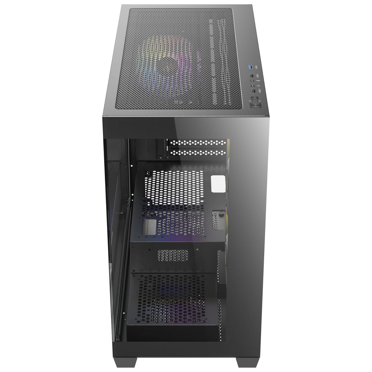 Antec Gabinete CX300 ARGB, Mid Tower, ATX, Micro-ATX, ITX, 4X Ventiladores, Negro