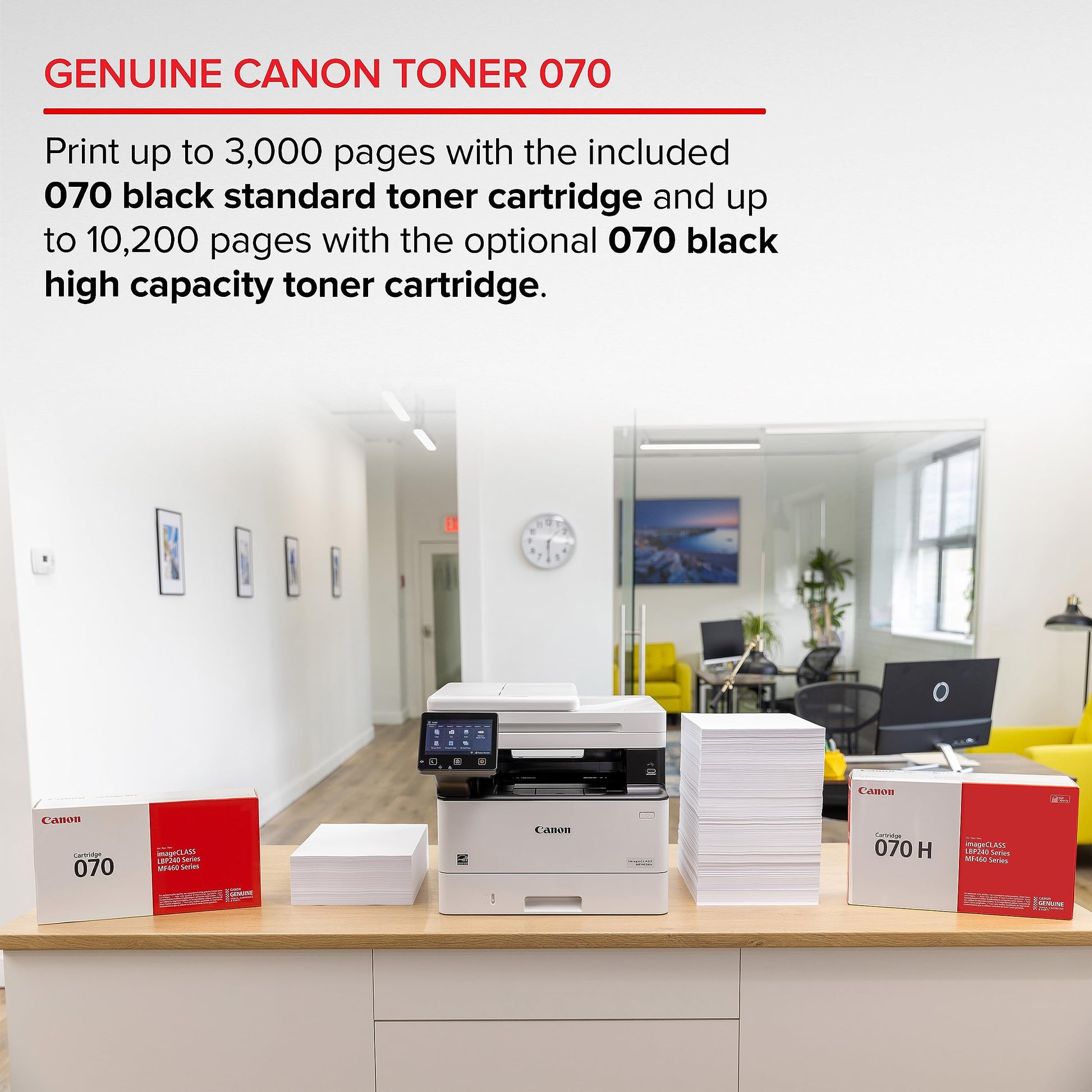 Canon imageCLASS MF462dw - Impresora láser Monocromática Dúplex Todo en uno, Inalámbrica, Garantía Limitada de 3 años
