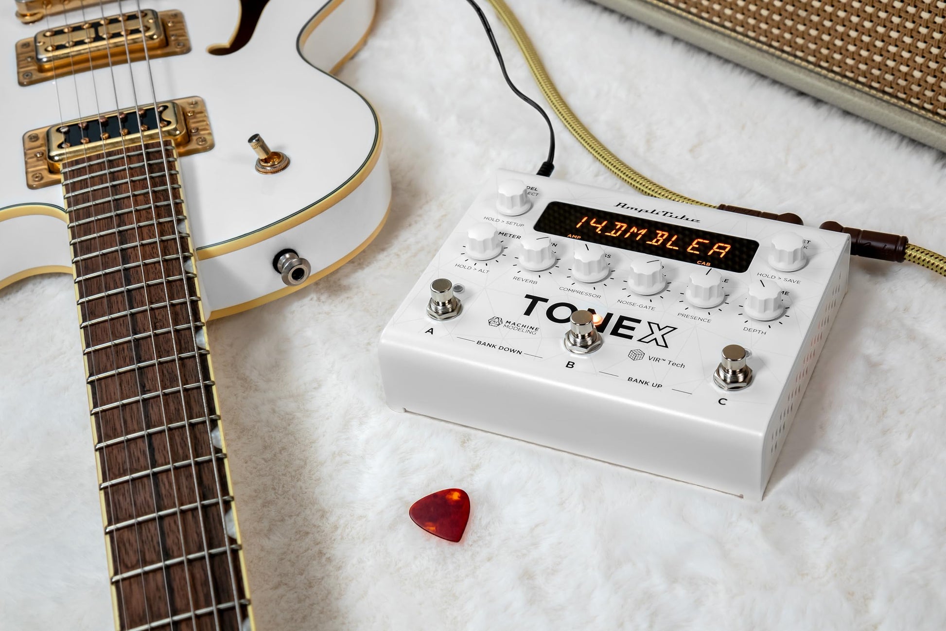 IK Multimedia TONEX Pedal Edición Limitada AI Machine Learning Pedal multi efectos: modelo de tono cualquier amplificador de guitarra eléctrica, pedal de guitarra, pedal de distorsión, pedal de