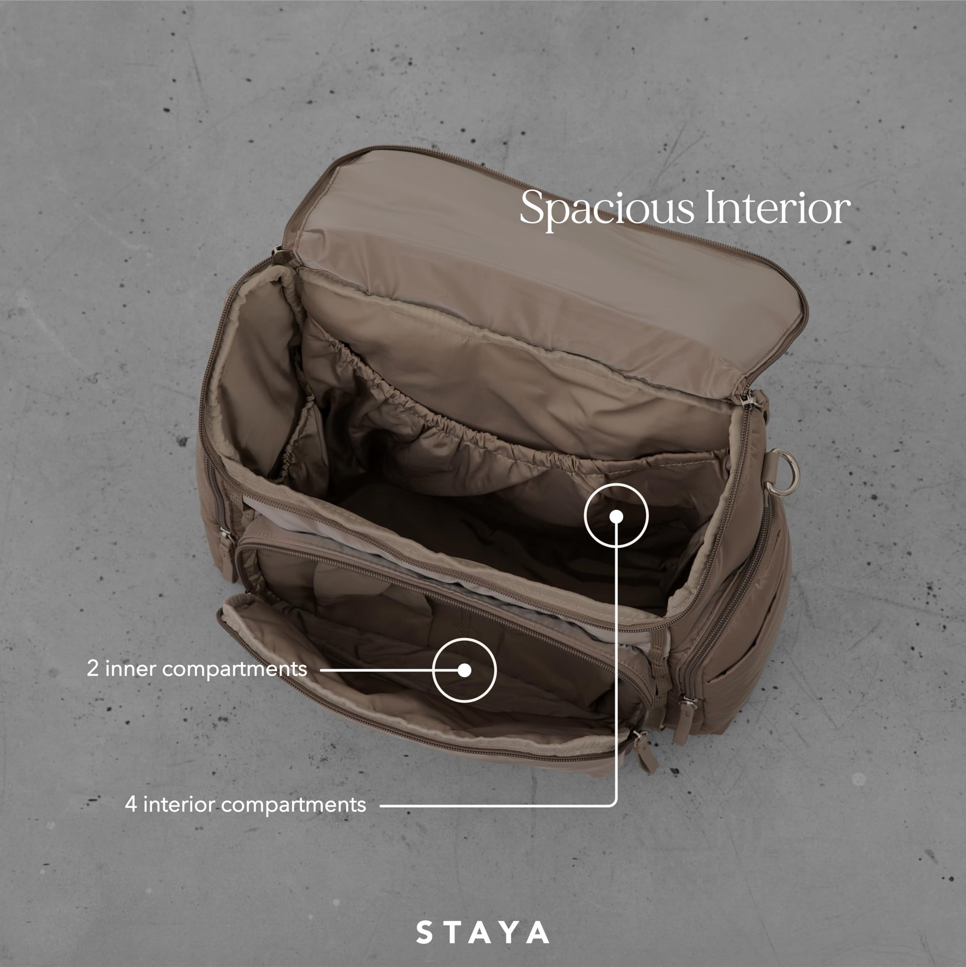 Staya Bolsa de Pañales para Bebé, Mochila Grande para Niños y Niñas