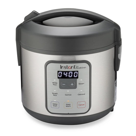 Instant Pot Zest Olla de arroz de 8 tazas con un toque, de los fabricantes de ollas instantáneas, vapor, cocina arroz, frijoles, quinua y avena, 8 tazas cocinadas/4 tazas sin cocinar, funcionalidad de