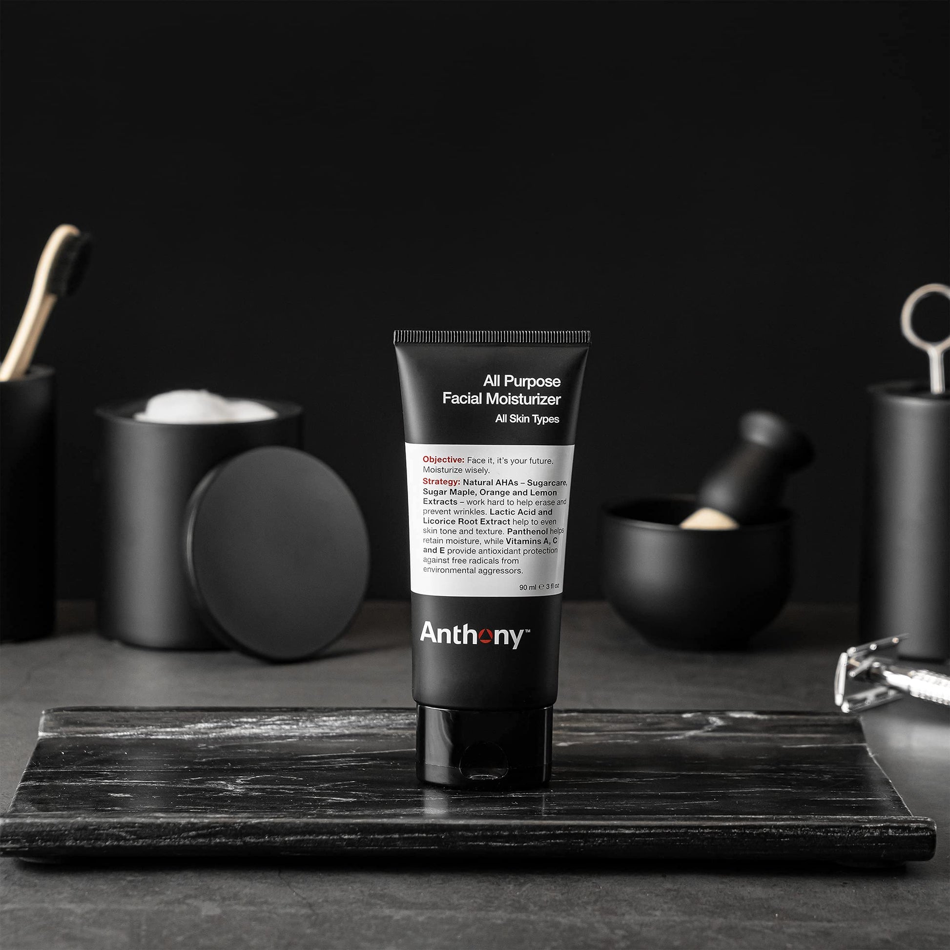 Hidratante Facial Multipropósito Anthony, 3 oz - Nutre y Protege tu Piel