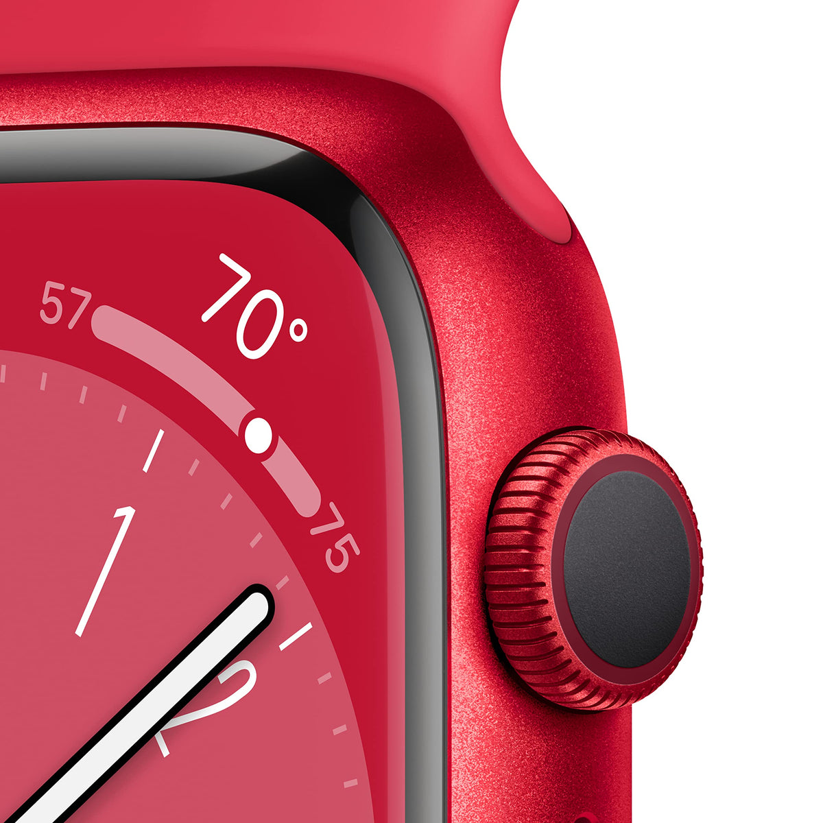 Reloj Inteligente Apple Serie 8 Rojo con Sport Band Reacondicionado