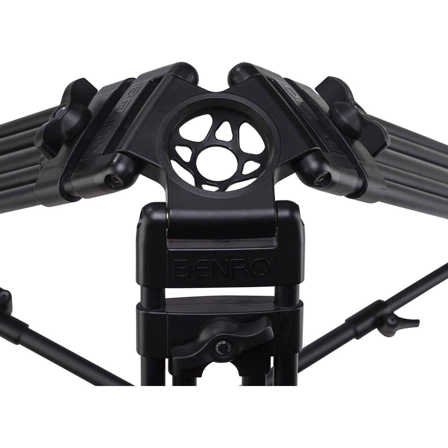 Benro A673TM Dual Stage Aluminium Video Tripod S8PRO Head - 75mm Bowl, 3-Leg Sections, Twist Lever-Lock