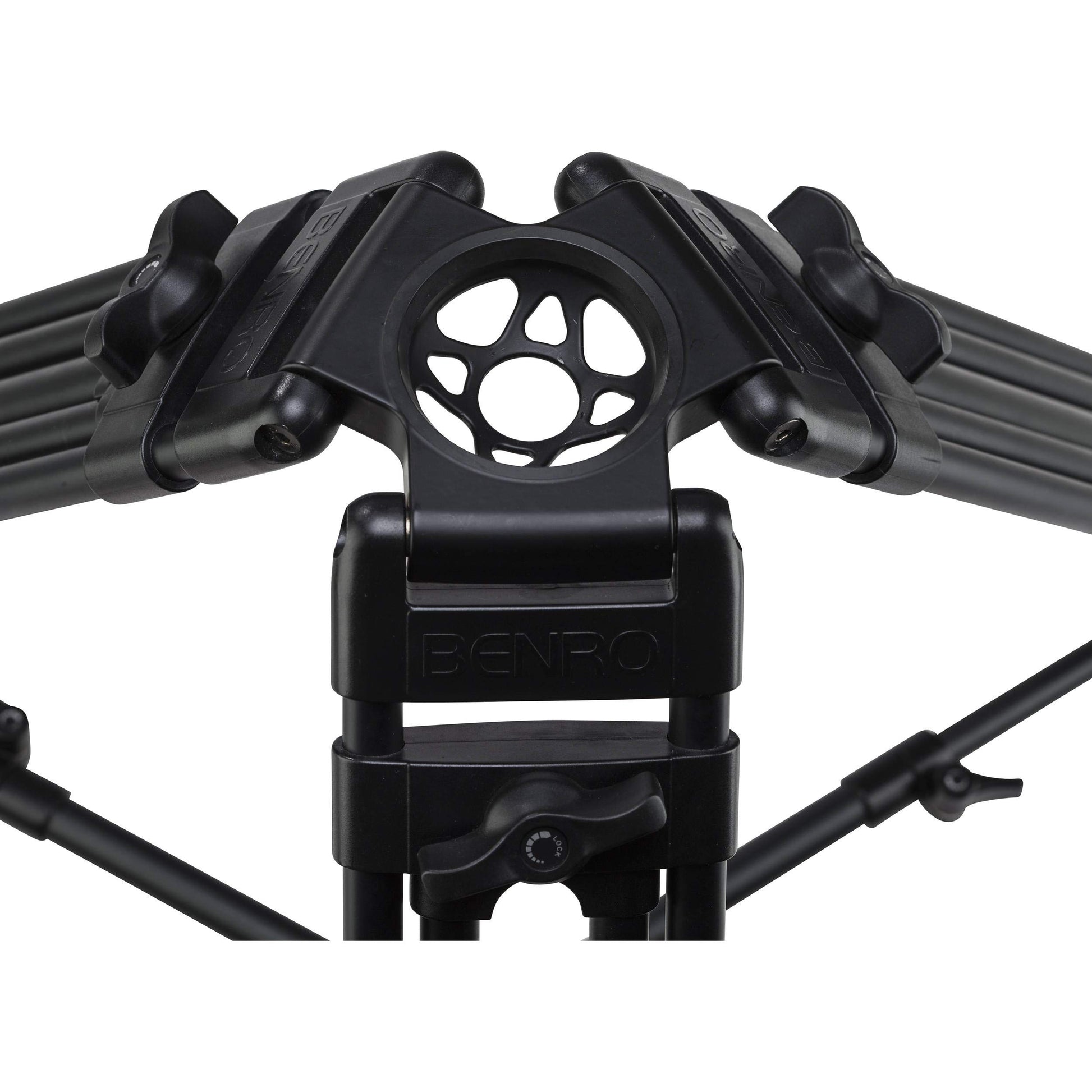 Benro A673TM Dual Stage Aluminium Video Tripod S8PRO Head - 75mm Bowl, 3-Leg Sections, Twist Lever-Lock